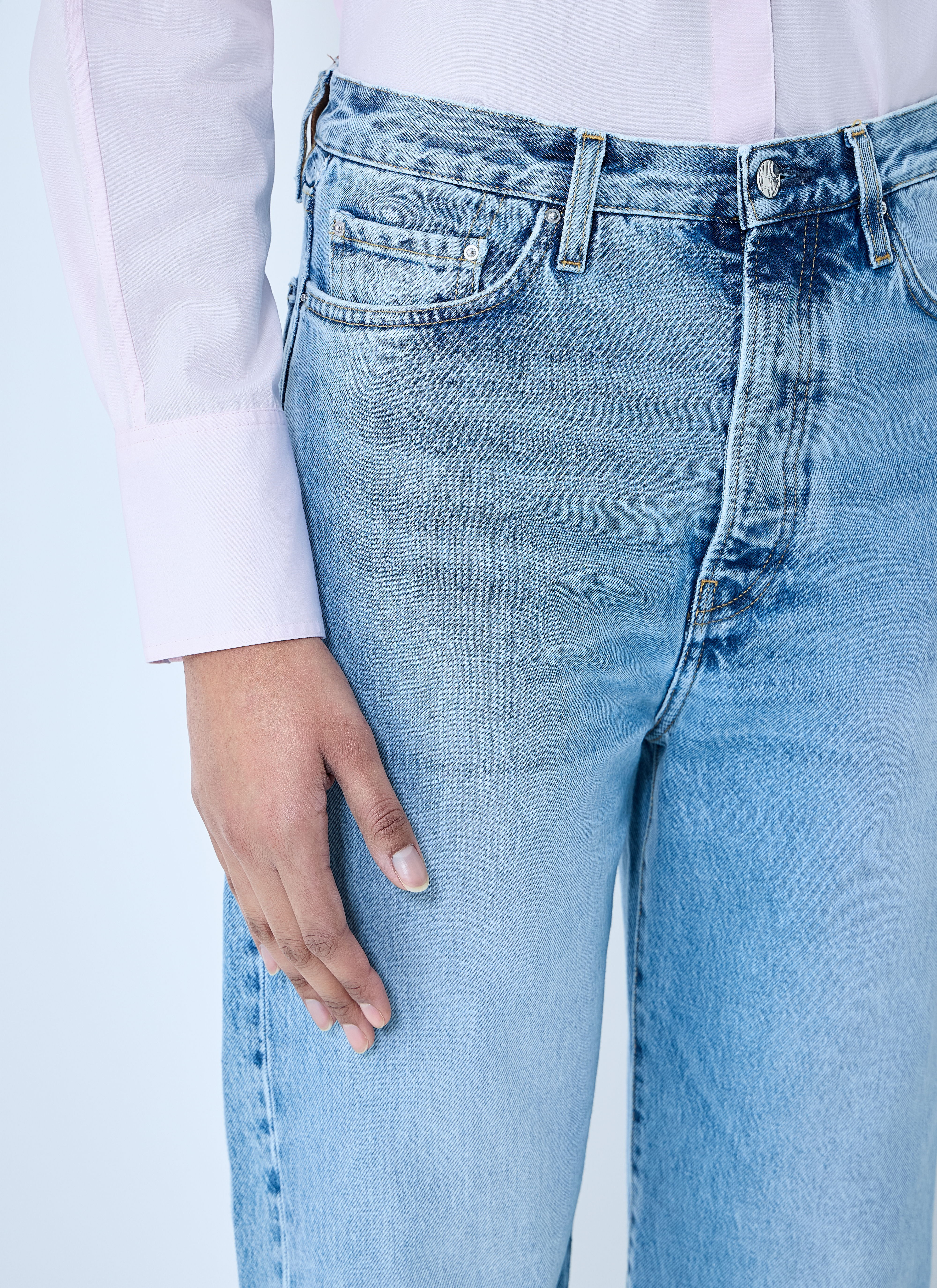 Twisted Seam Jeans - 5
