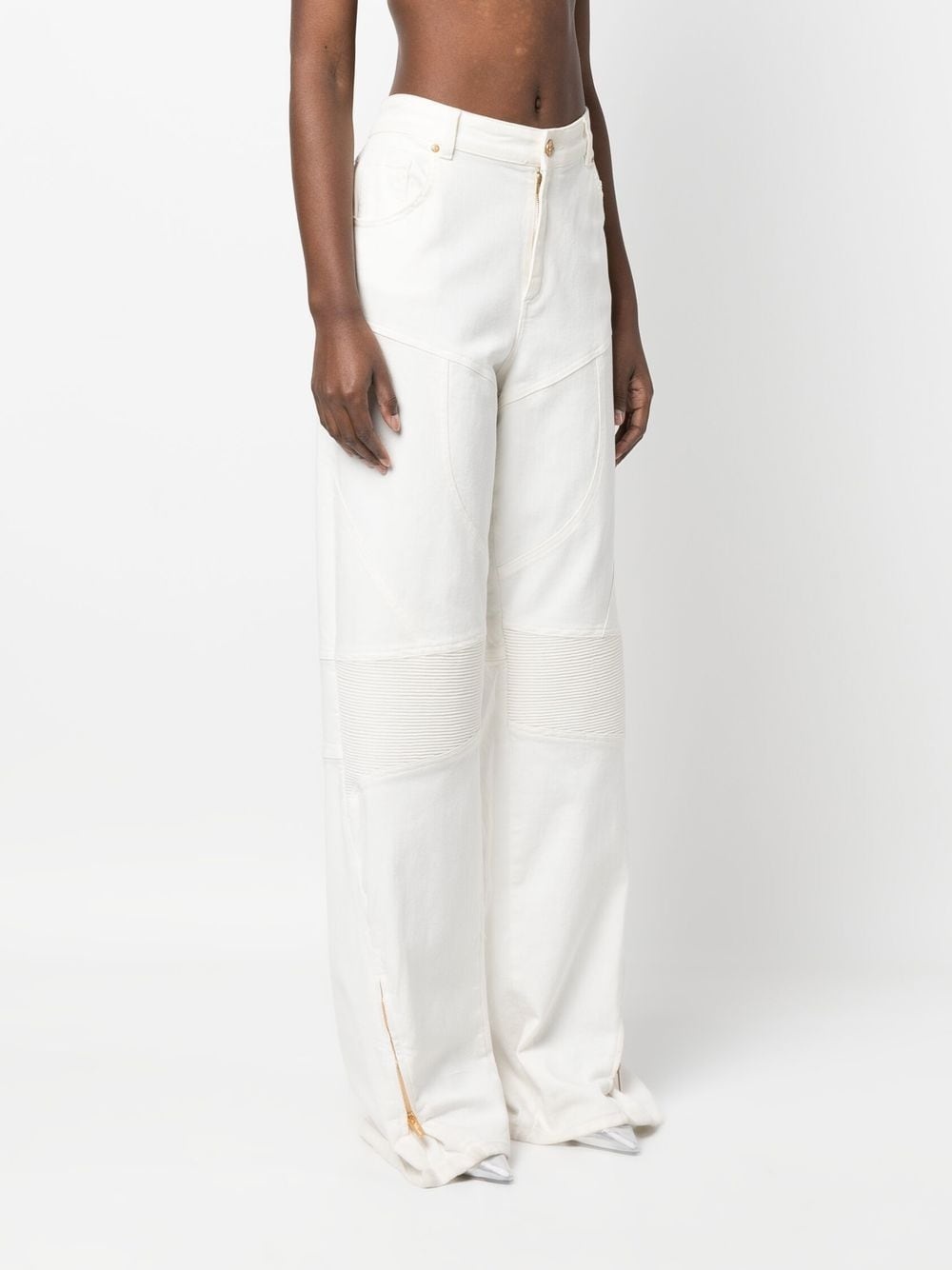 high-rise wide-leg jeans - 3