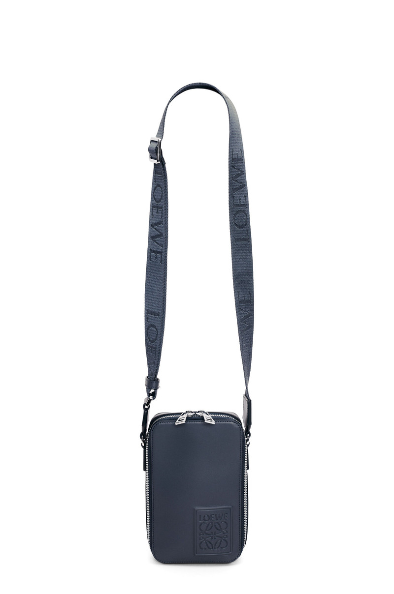 Vertical Crossbody Pocket in satin calfskin 4