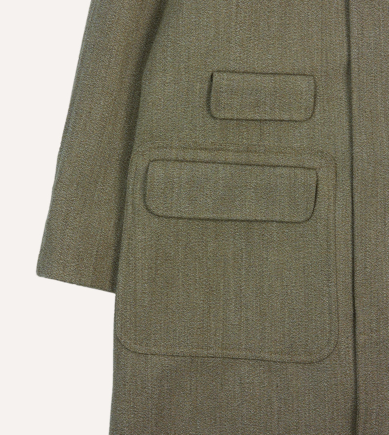 Lovat Keeper's Tweed Raglan Coat 6