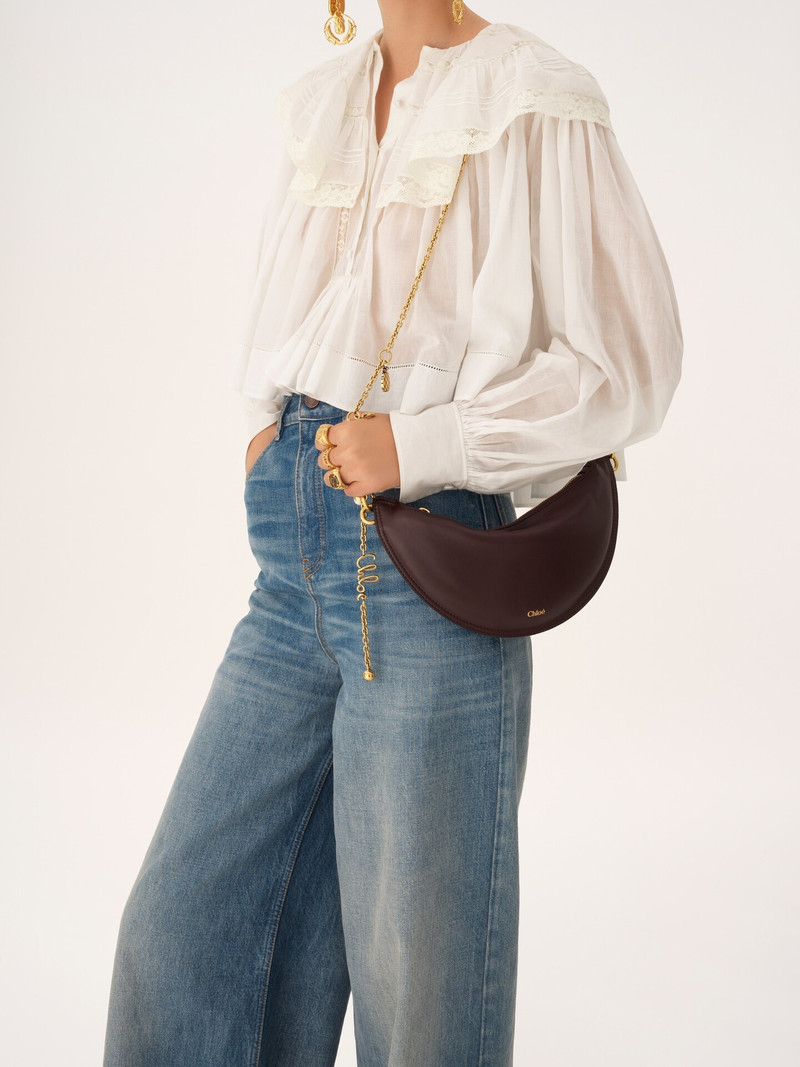 Chloé MINI CHLOÉ ICONS SHOULDER BAG IN SOFT LEATHER outlook