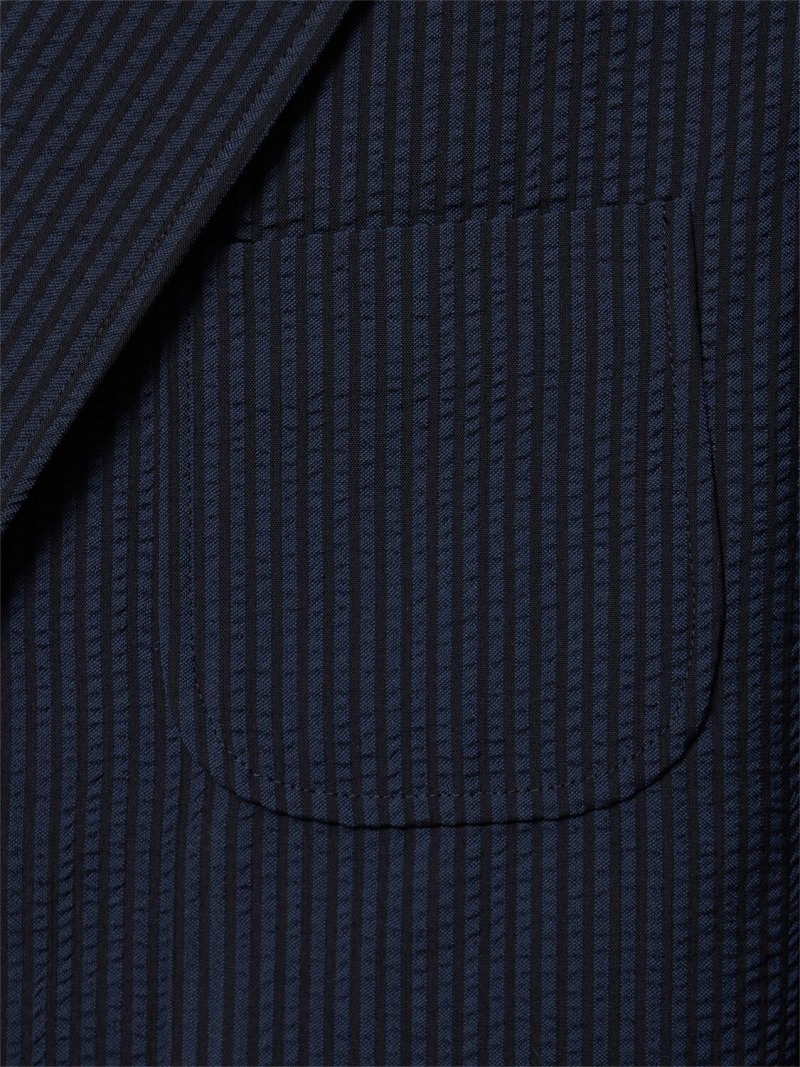 Single breast wool jacket - 2
