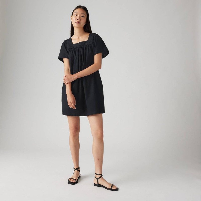 Levi's AMBRE COTTON LINEN BABYDOLL DRESS outlook