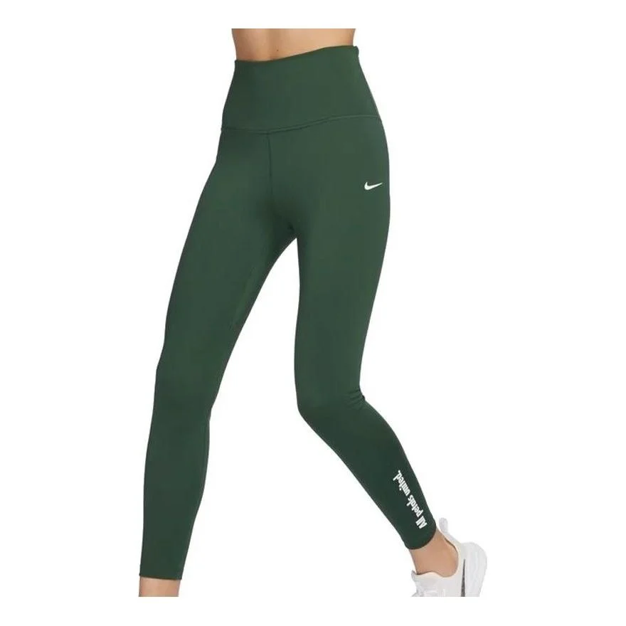 (WMNS) Nike Dri-FIT Trainning Pants 'Green' FQ0708-323 - 1