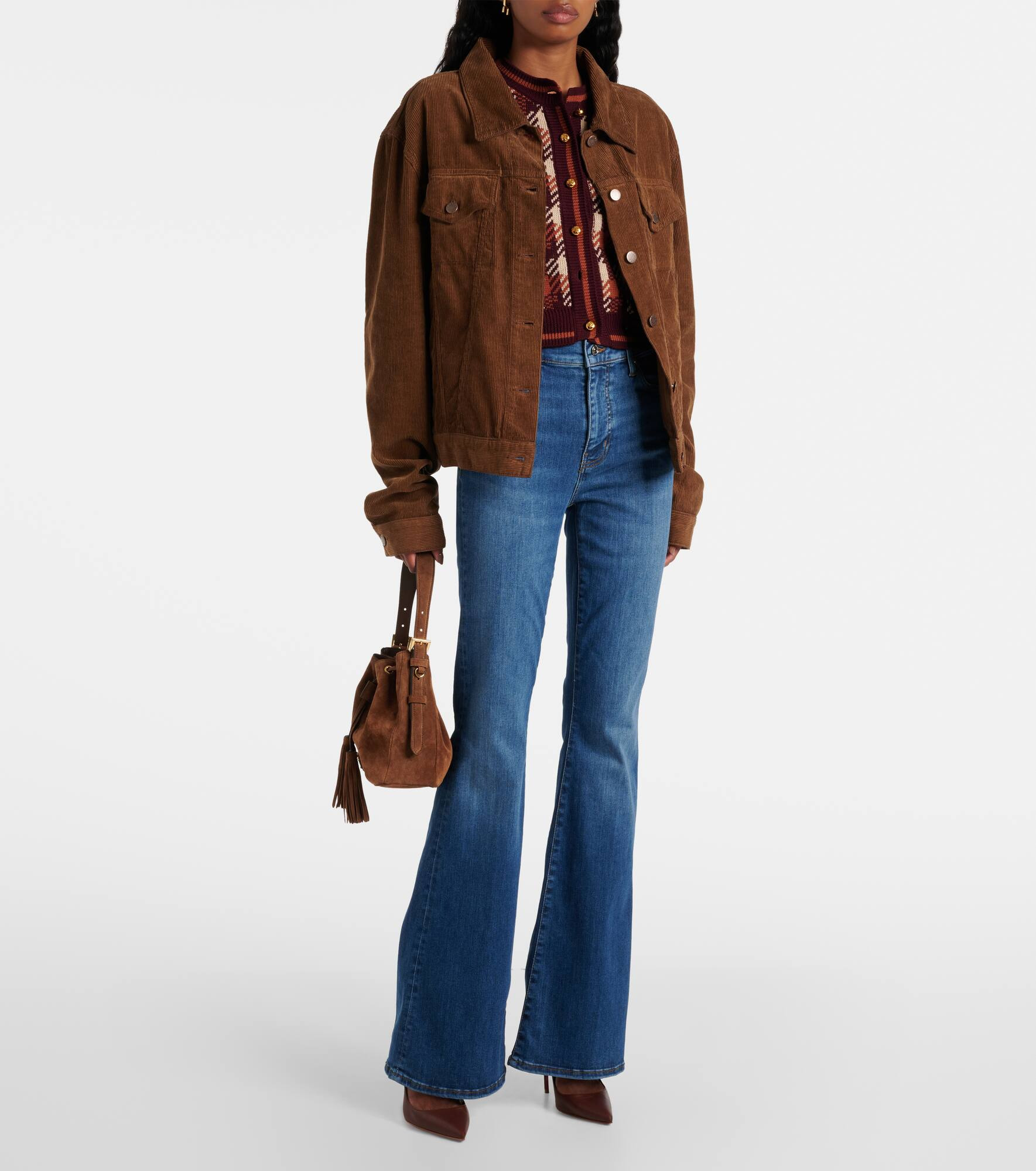 Le High Flare high-rise flared jeans - 2