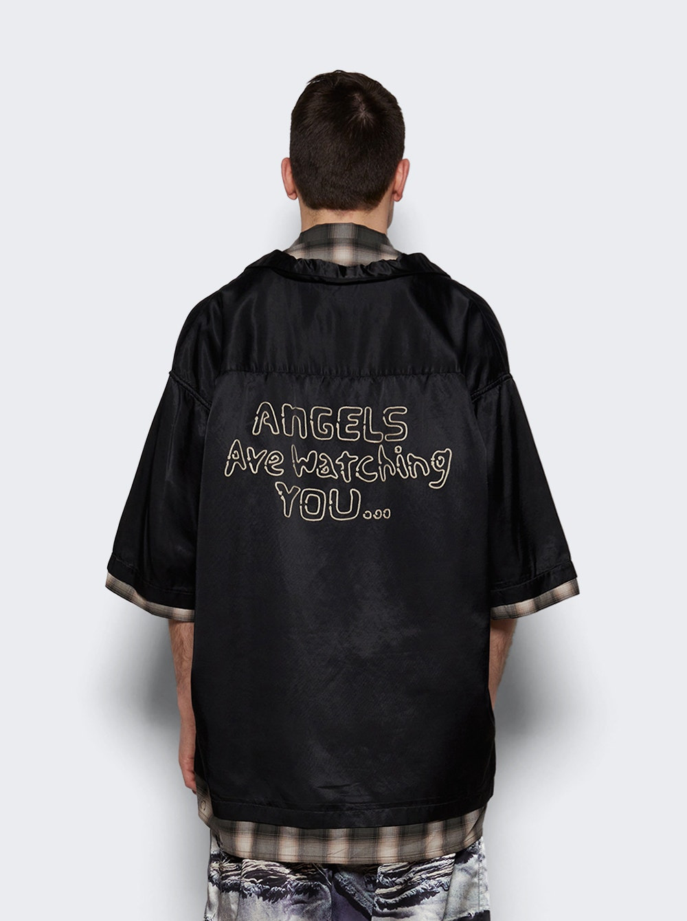 Double Layered Shirts Black - 4