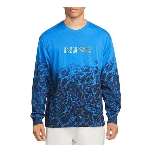 Nike Kukini Long Sleeve Tee 'Bright Blue' FB3031-403 - 1