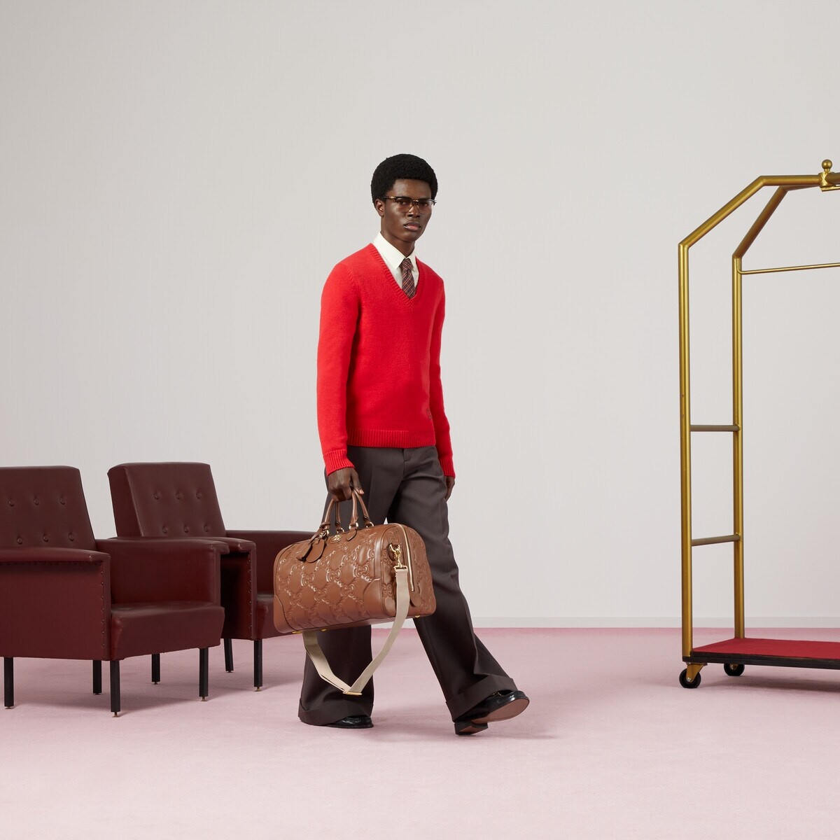 GG matelassé duffle bag - 3