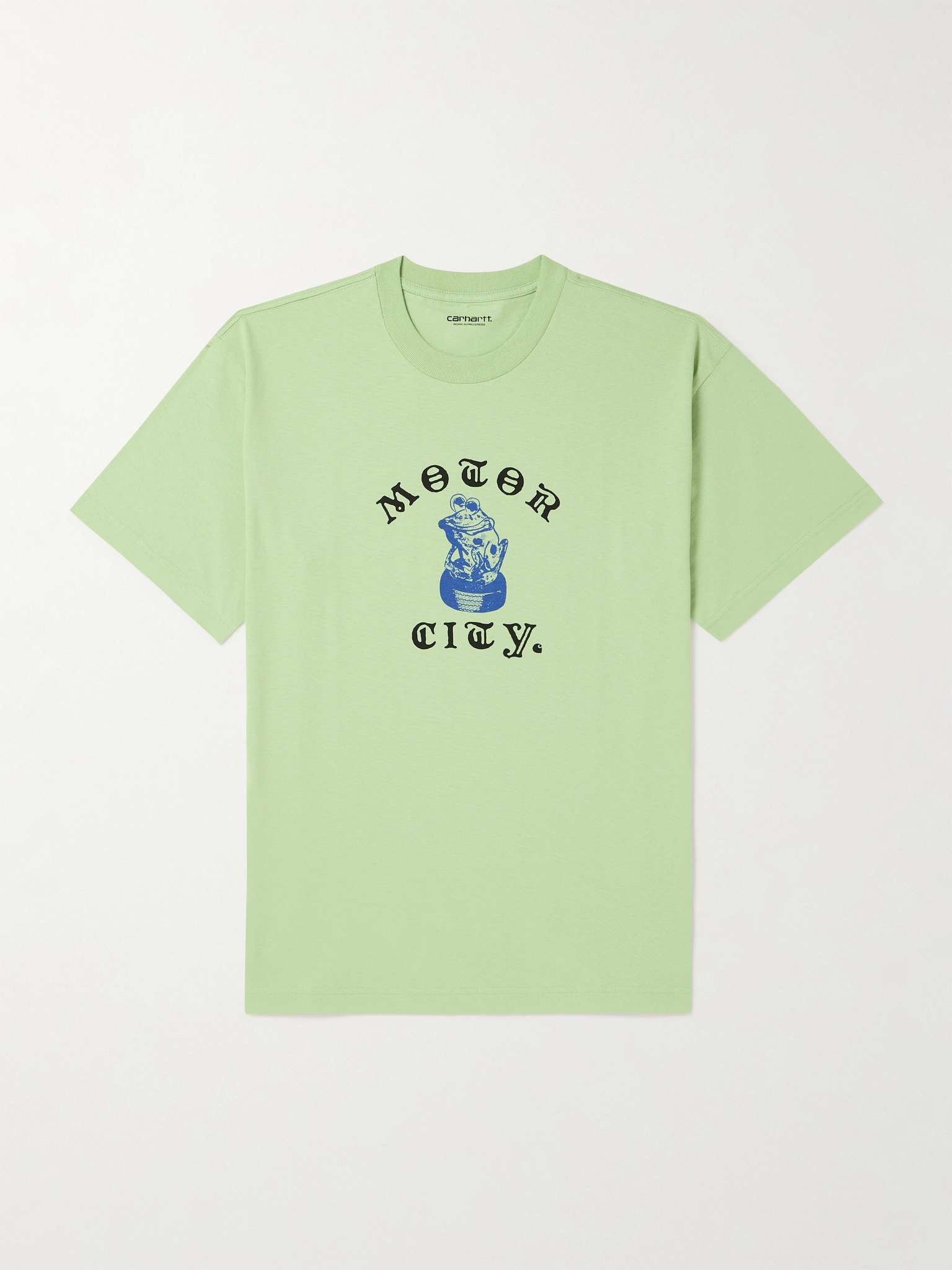 Tyre Printed Organic Cotton-Jersey T-Shirt - 1