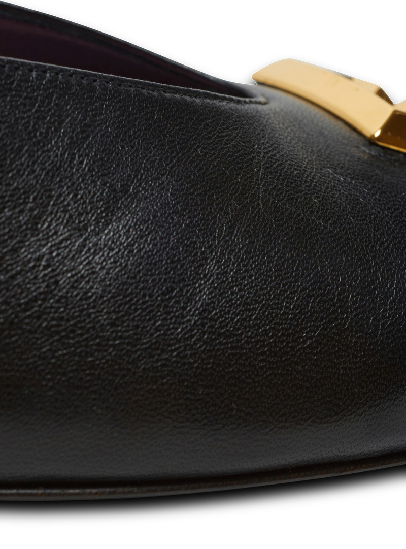 Flat Eden slingbacks in lambskin leather 7