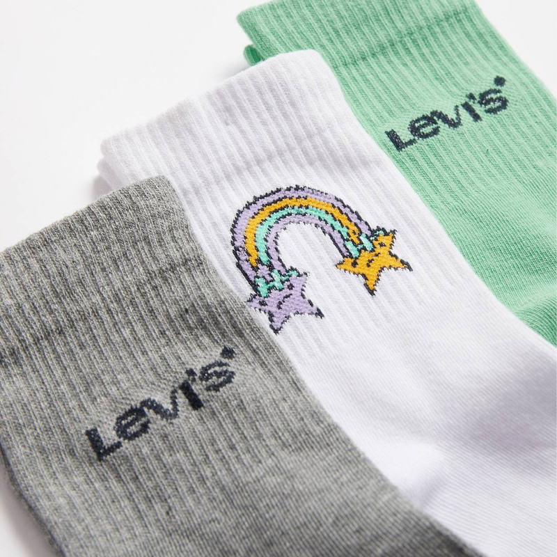 Levi's PSYCHEDELIC TRIP SHORT CUT SOCKS (3 PACK) outlook