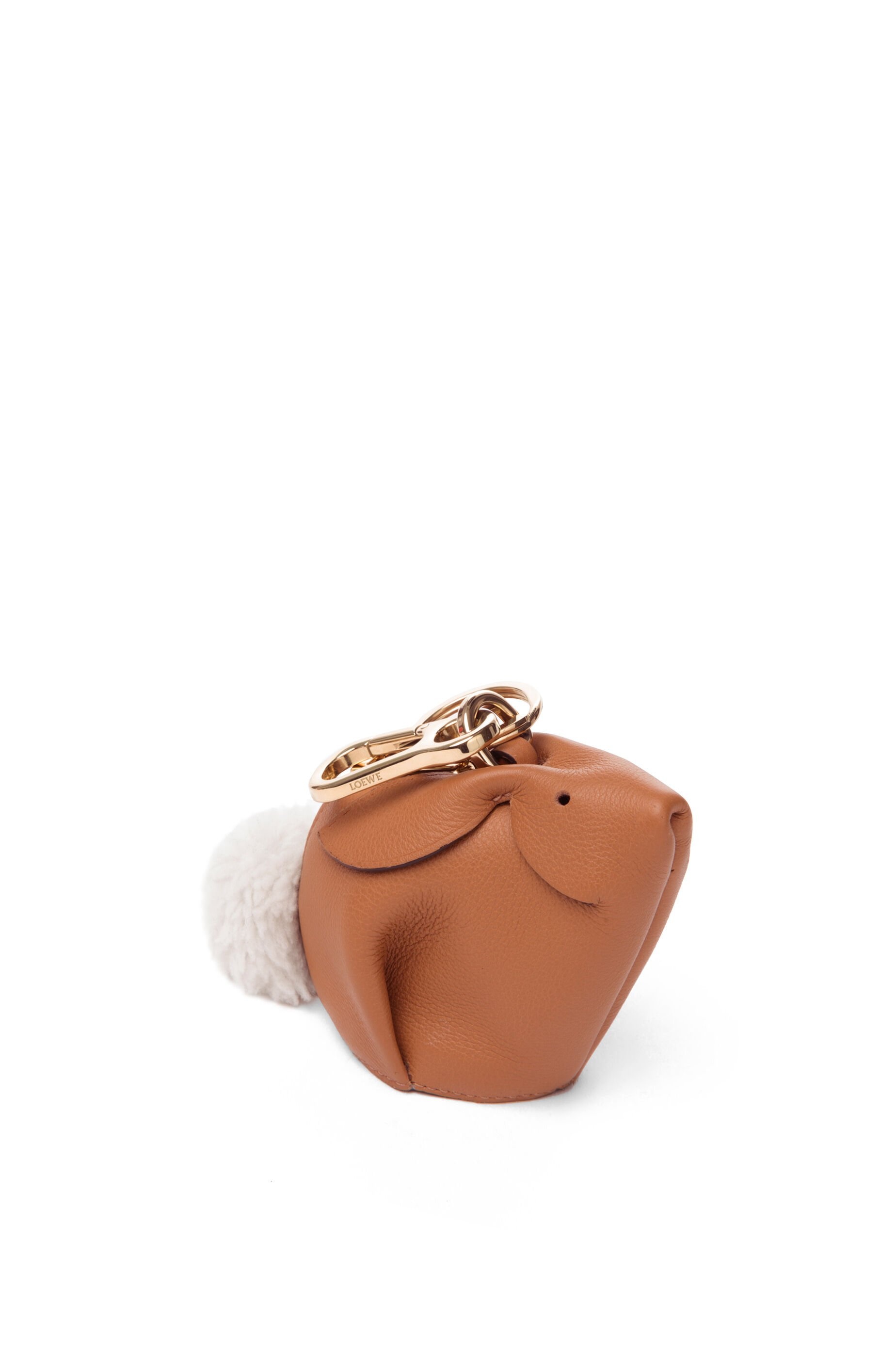 Bunny charm in classic calfskin - 3