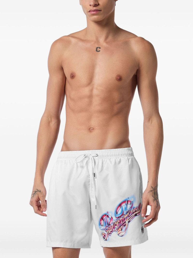PHILIPP PLEIN Boxer swim shorts outlook