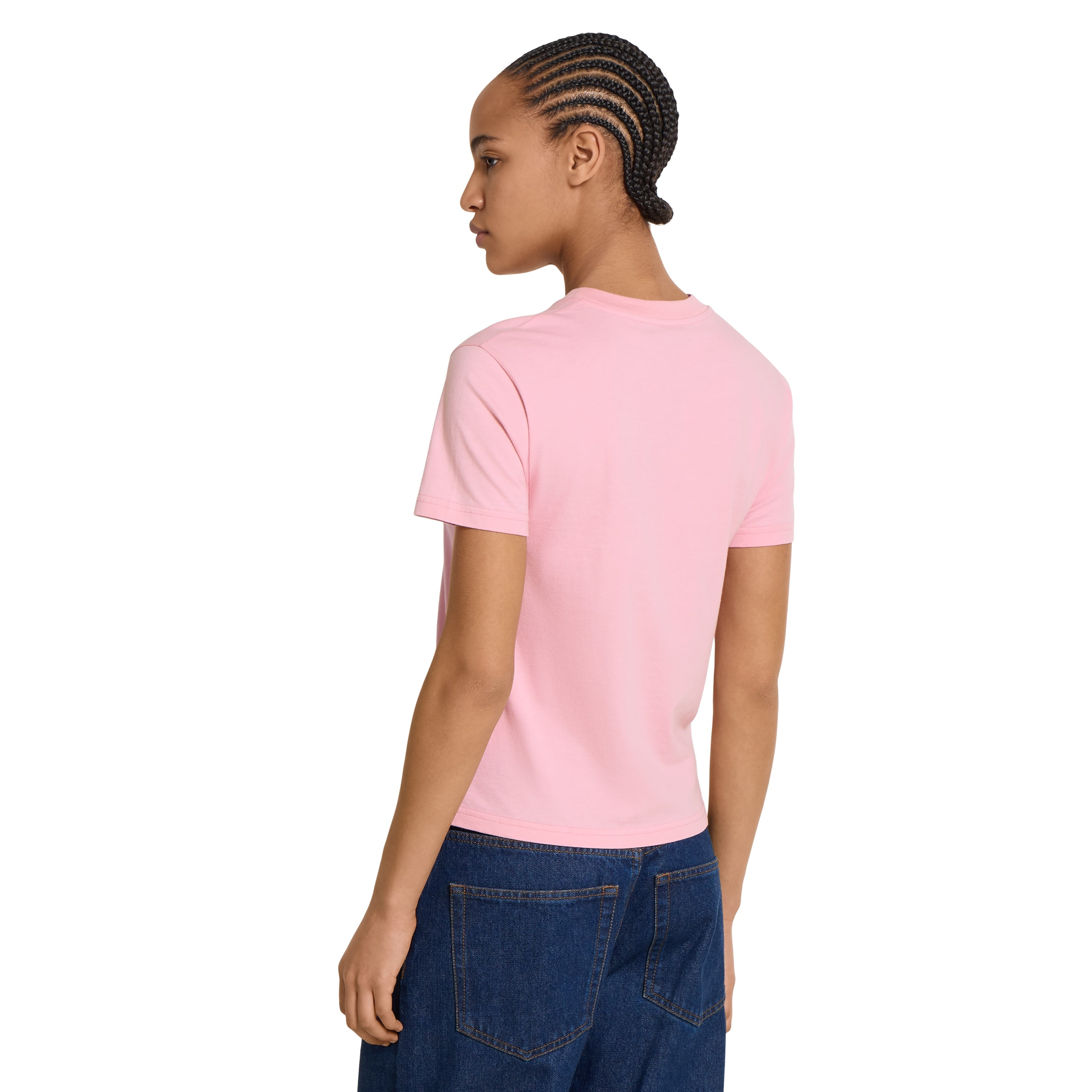 Cotton jersey T-shirt with print - 4