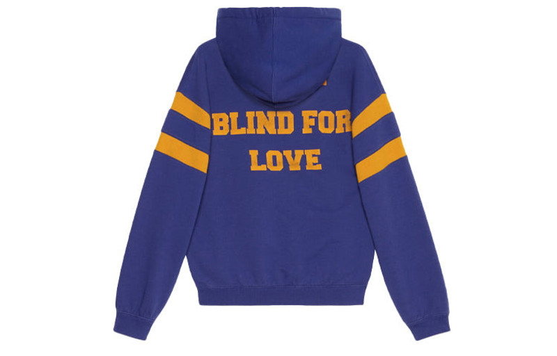 GUCCI Sweatshirt with '25 Gucci Eschatology and Blind for Love 1921 ' print outlook