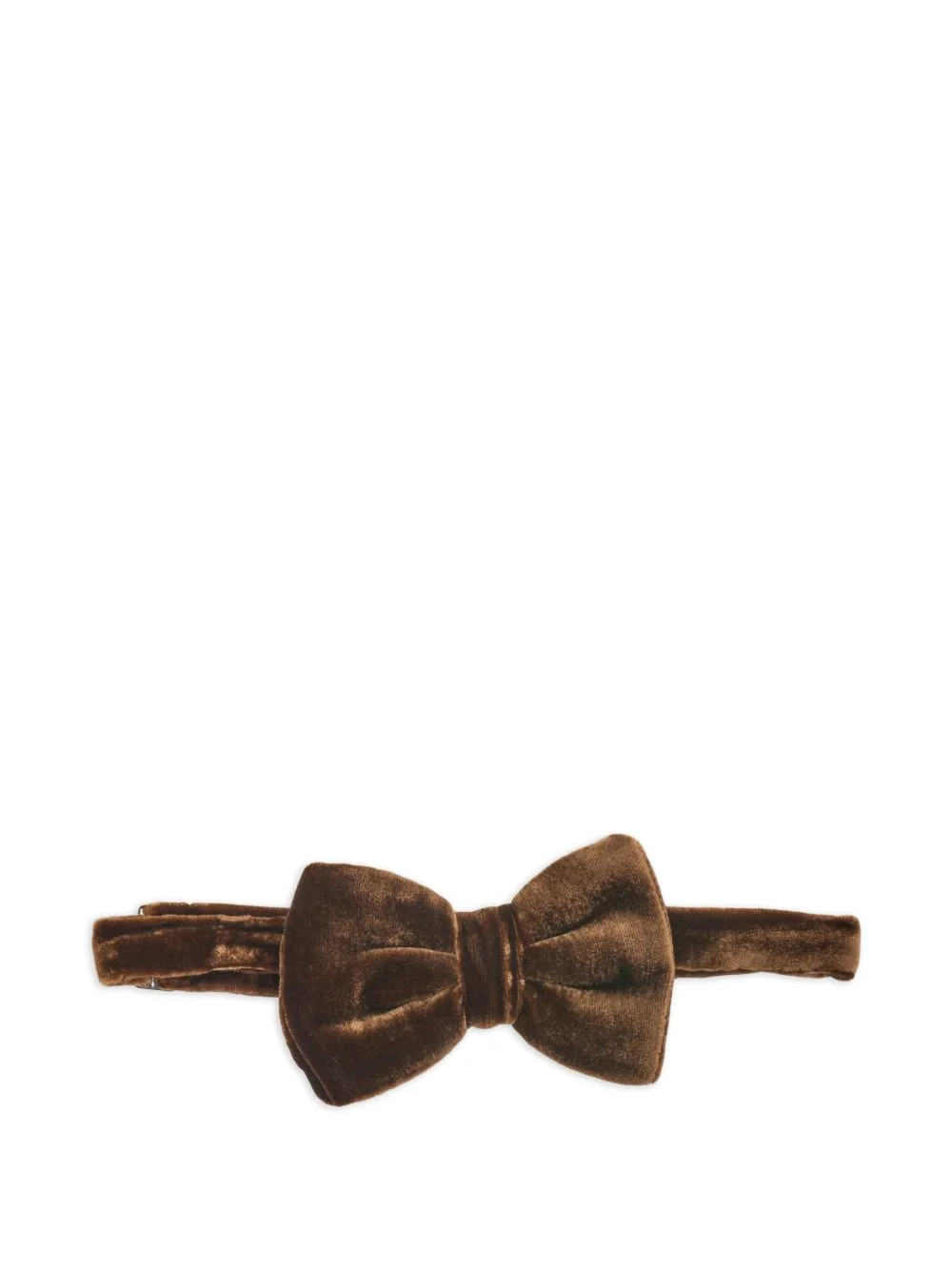 velvet texture bow tie - 1
