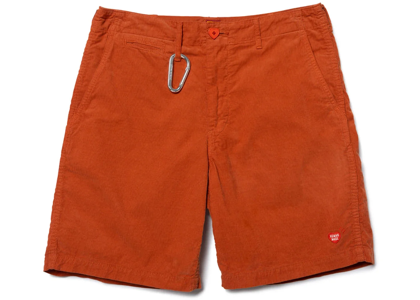 Human Made Corduroy Shorts Orange - 1