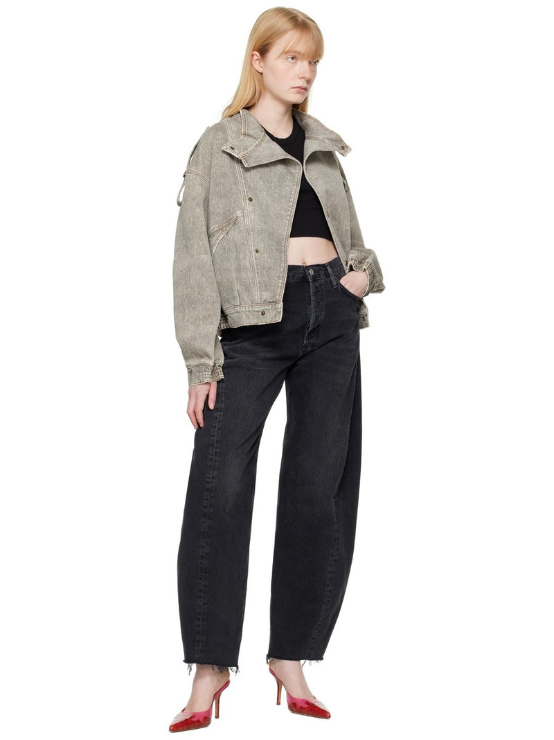 AGOLDE Black Bailey Tank Top outlook