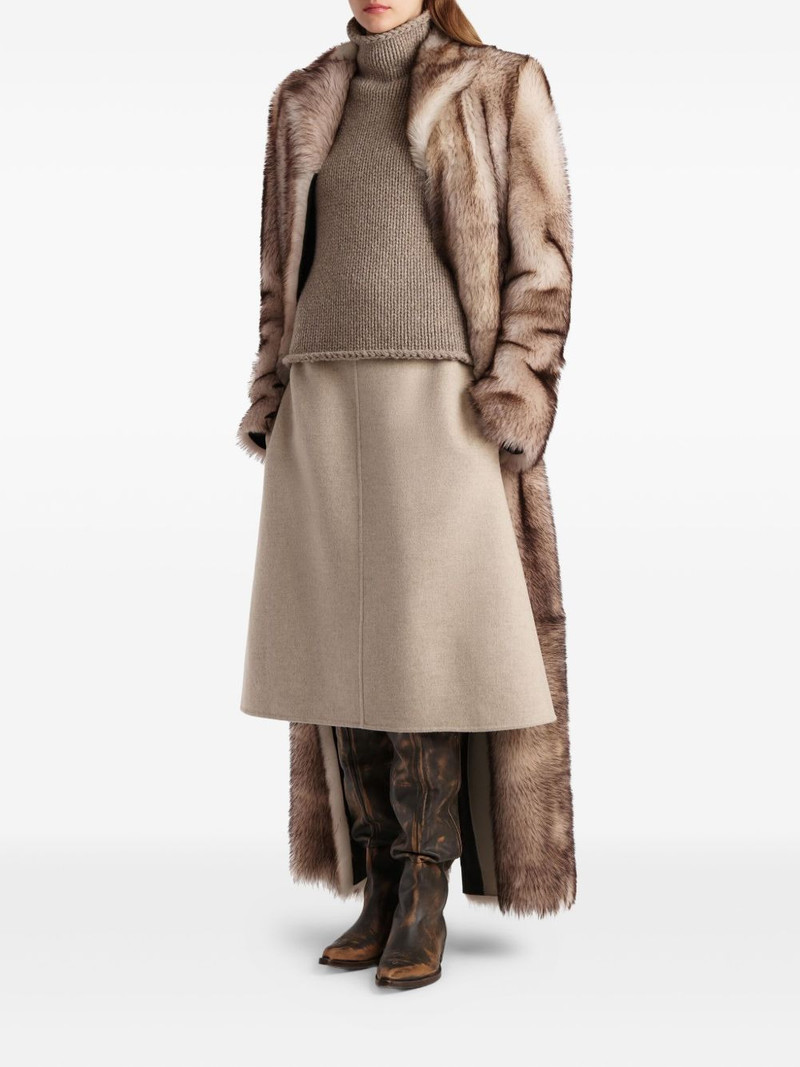 KHAITE Renta A-line skirt outlook