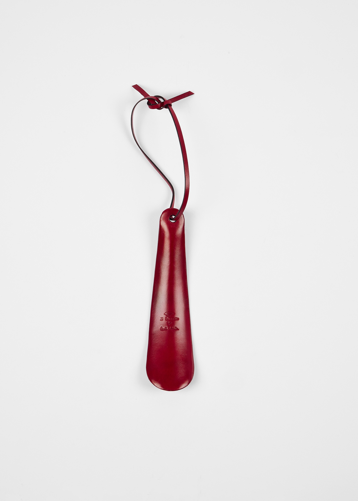 Il Bussetto for Paul Smith - Tibetan Red Leather Small Shoehorn - 4
