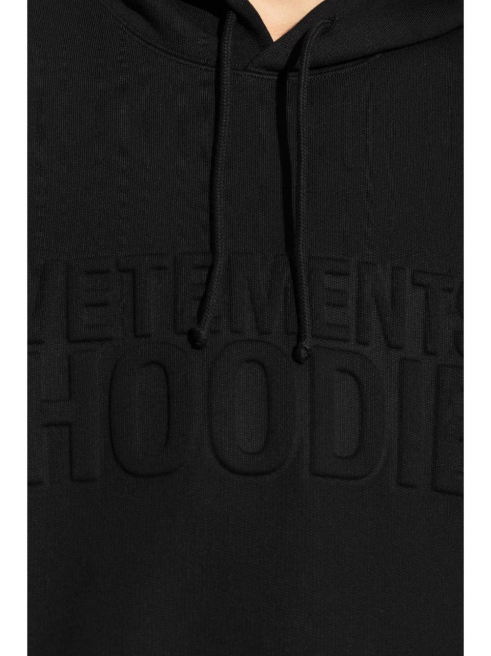 logo-embossed hoodie - 5