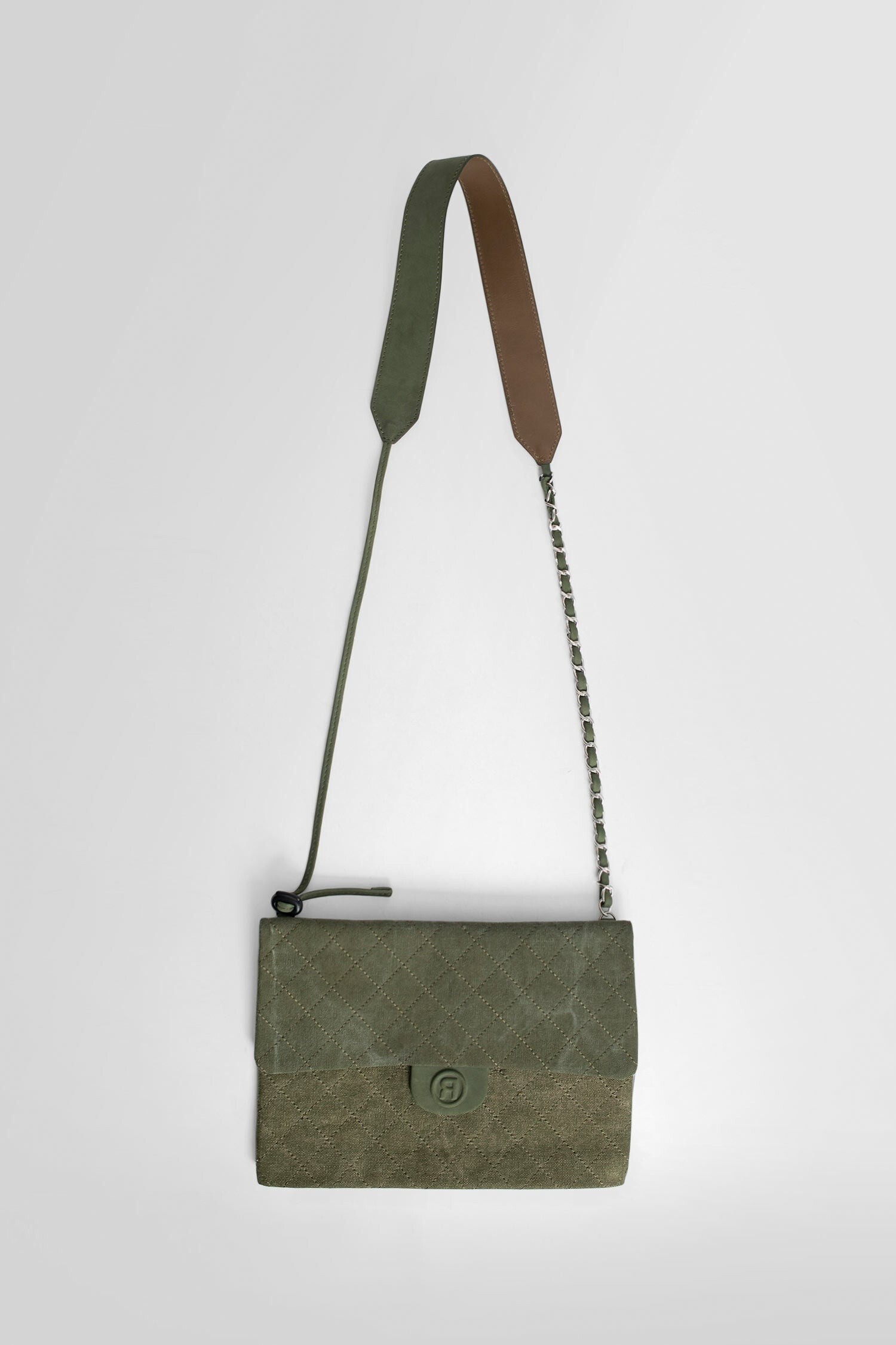 READYMADE MAN GREEN SHOULDER BAGS - 1