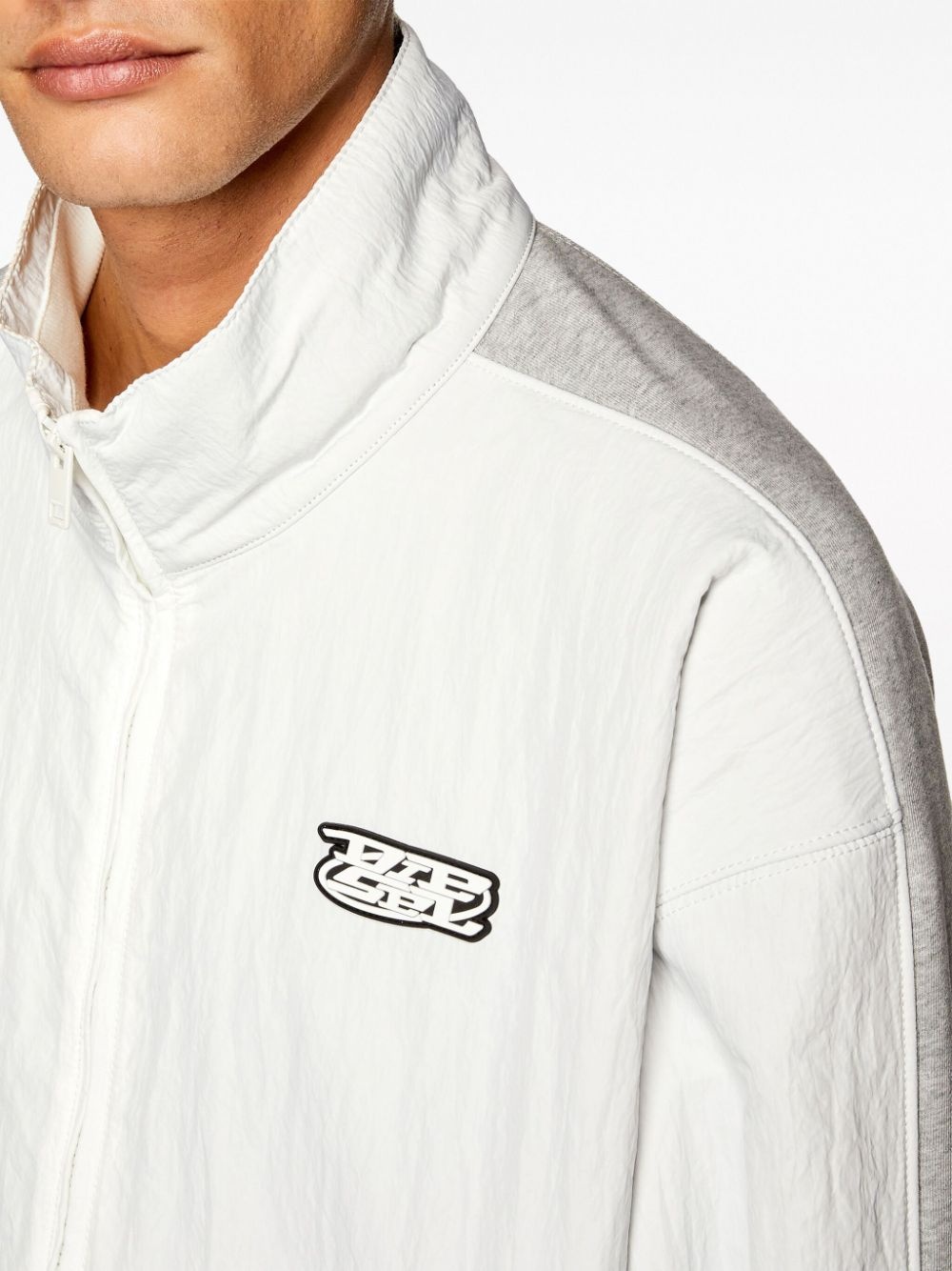 S-Berto logo-appliquÃ© jacket - 5