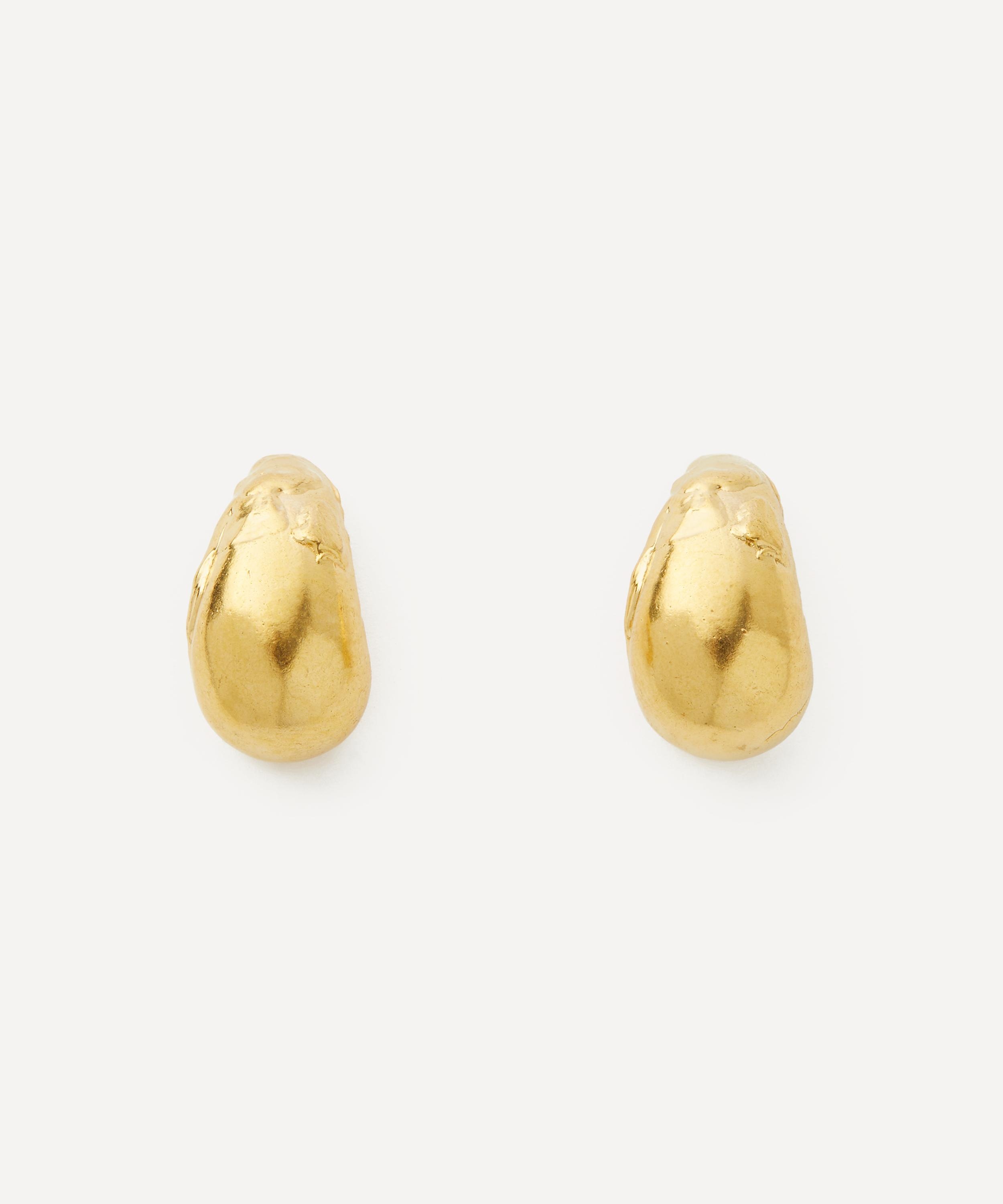 24ct Gold-Plated Abundant Dream Hoop Earrings - 1