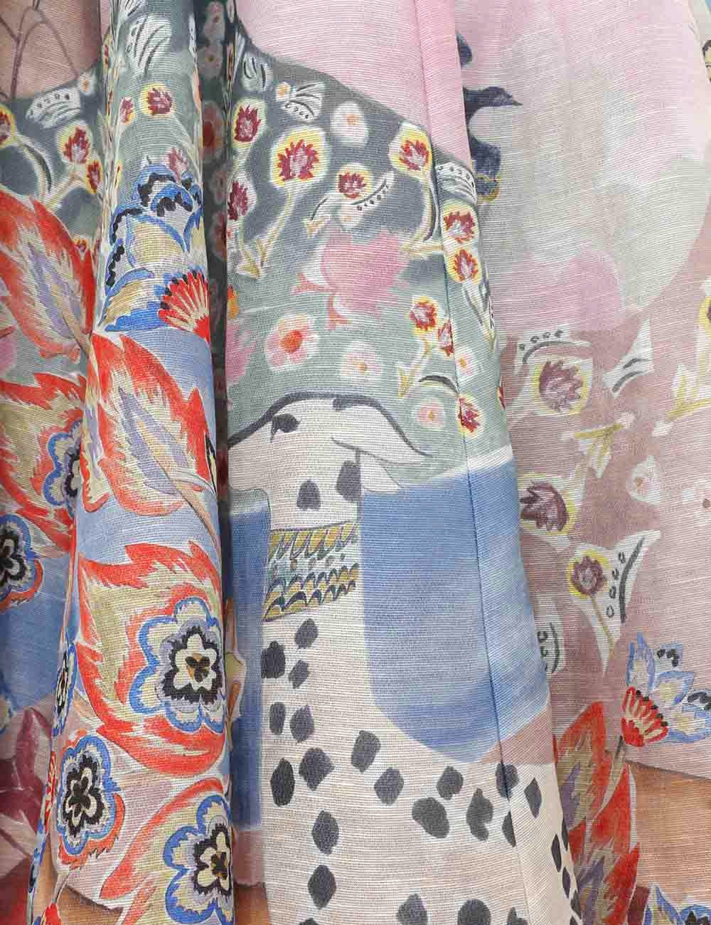 Zimmermann ILLUSTRATION GODET SKIRT | REVERSIBLE