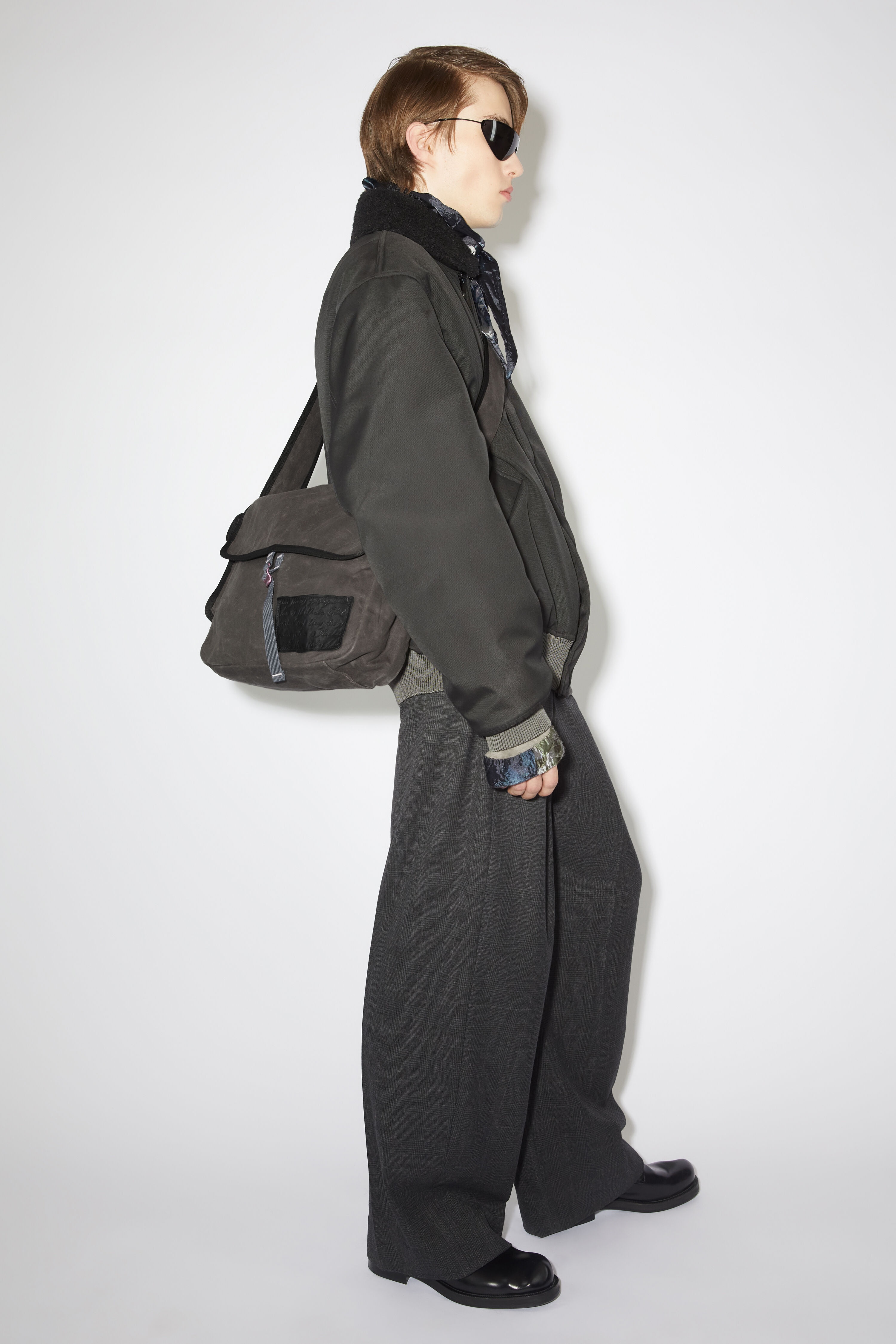 Messenger bag - Grey/black - 3