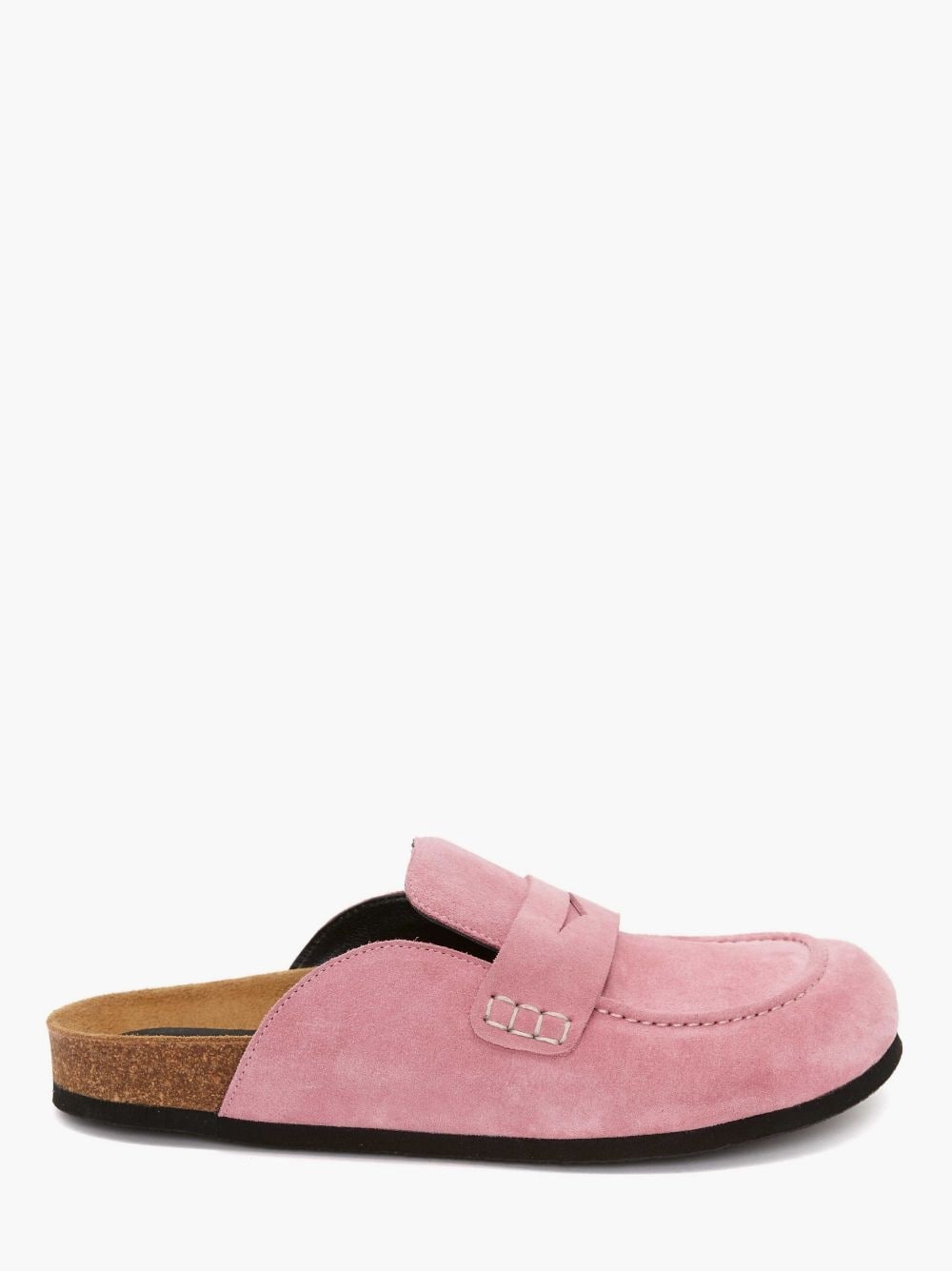 WOMEN'S SUEDE LOAFER MULES - 1