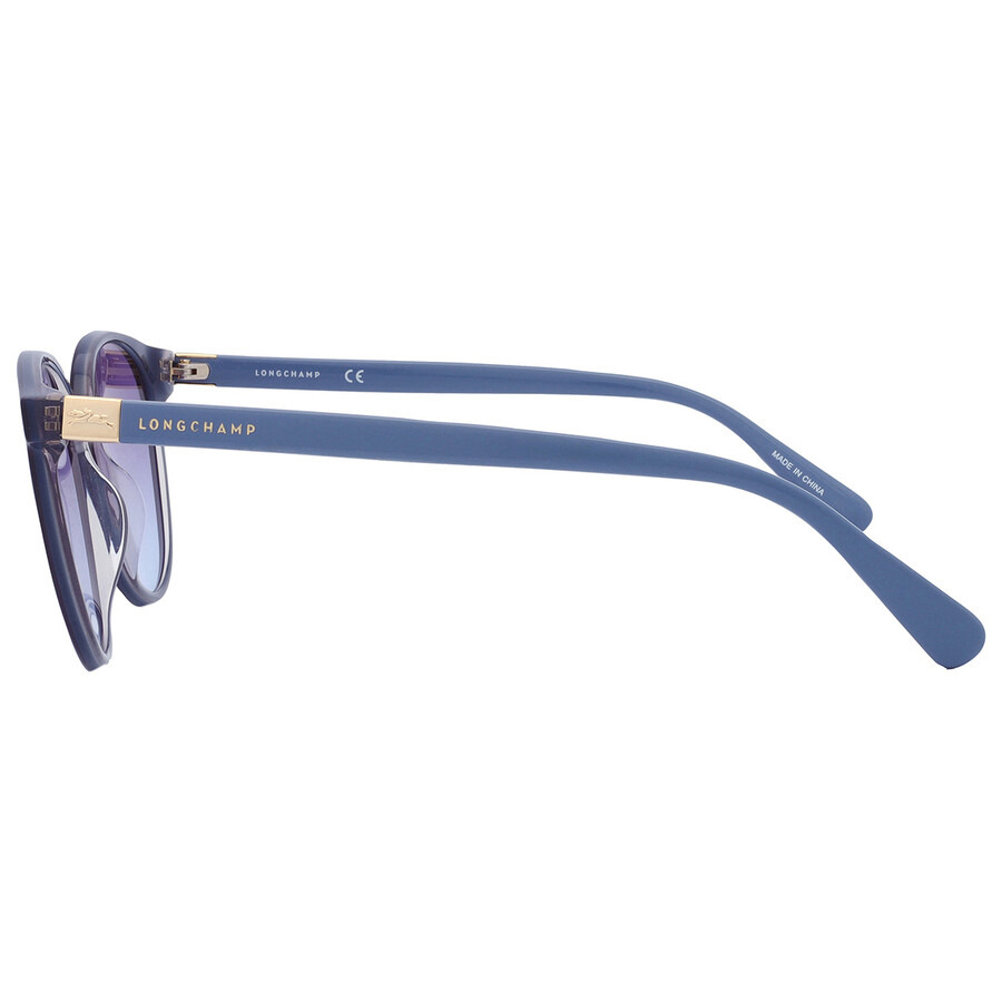 Longchamp Blue Oval Ladies Sunglasses LO658S 424 51 - 5