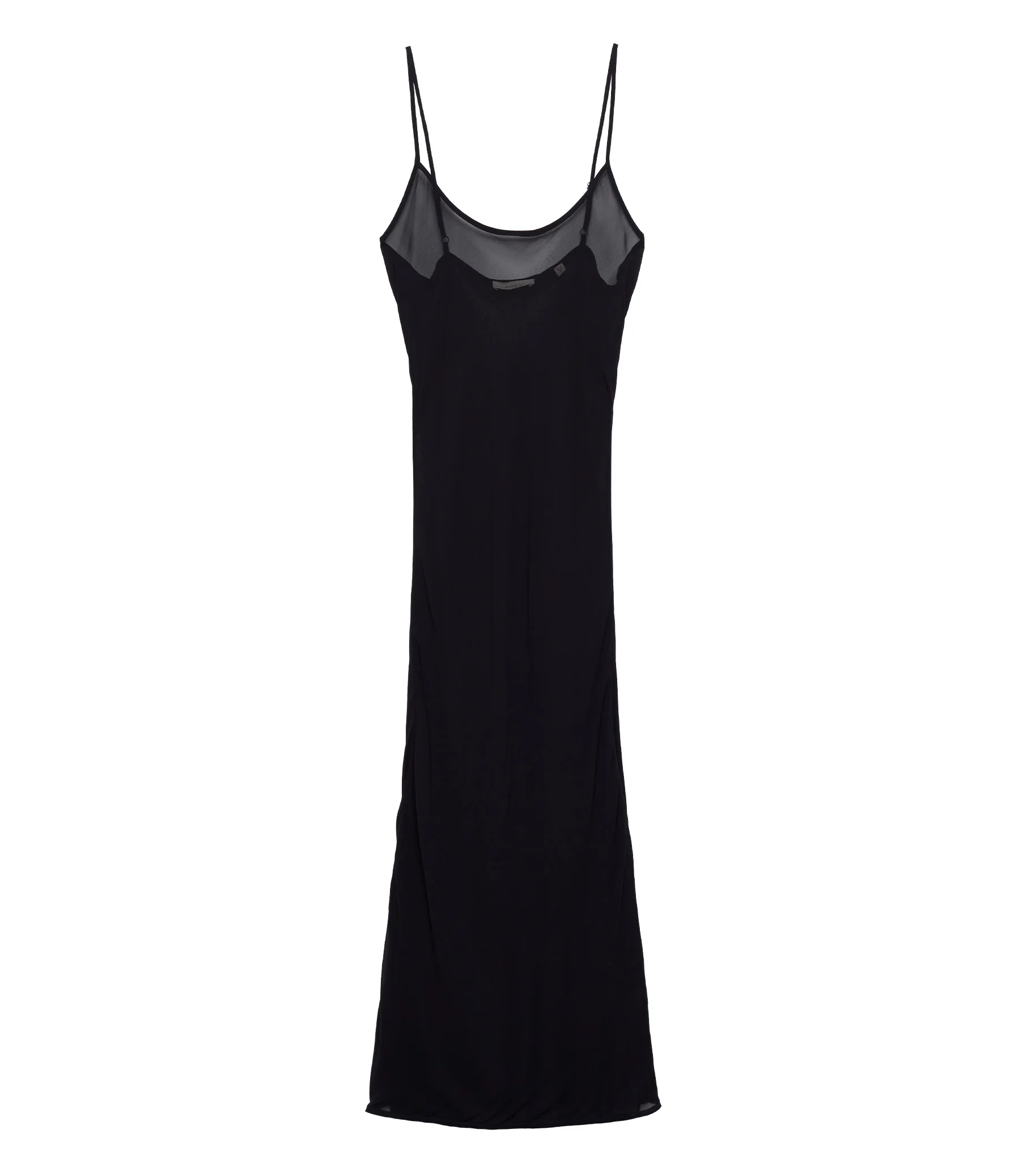 LONG SCOOP NECK SLIP - 1