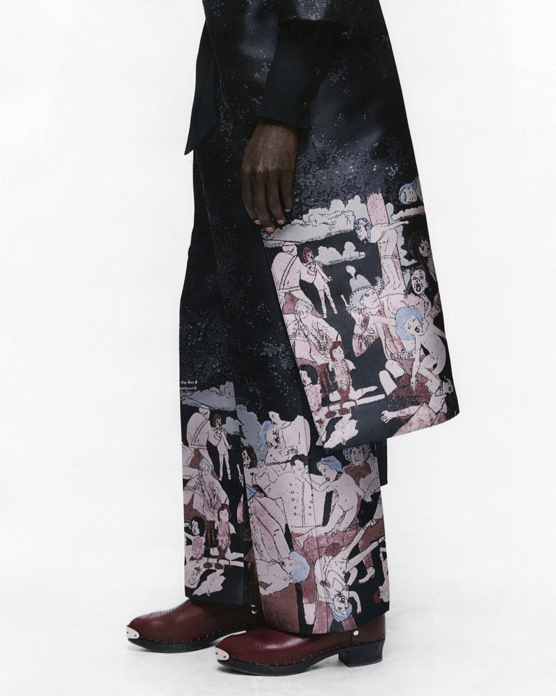 REALMS OF THE UNREAL SKINNY PUDDLE PANT 3