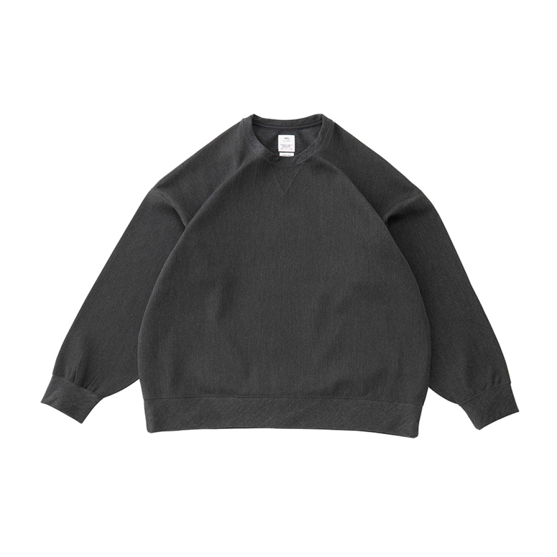 AMPLUS CREW L/S W CHARCOAL - 1