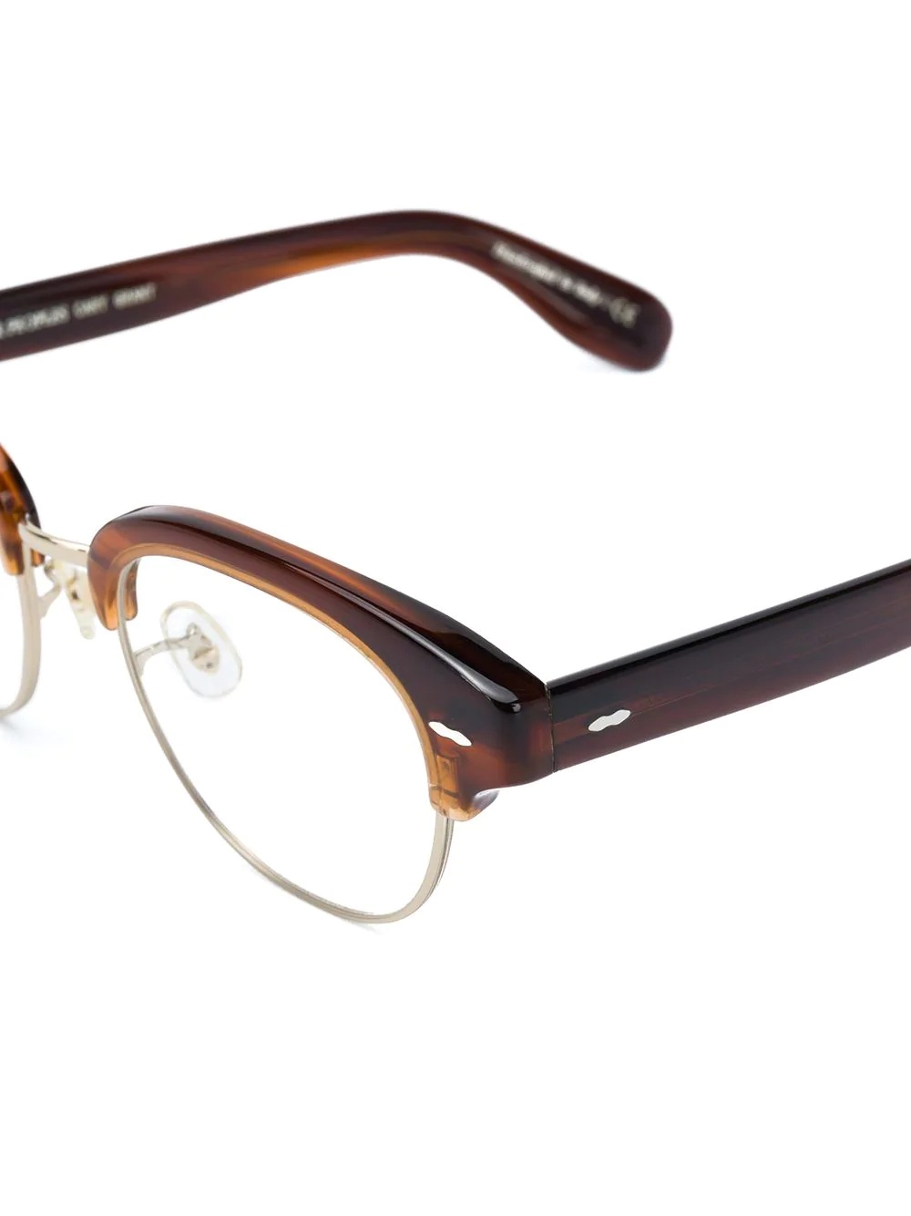 tortoiseshell detail glasses - 3