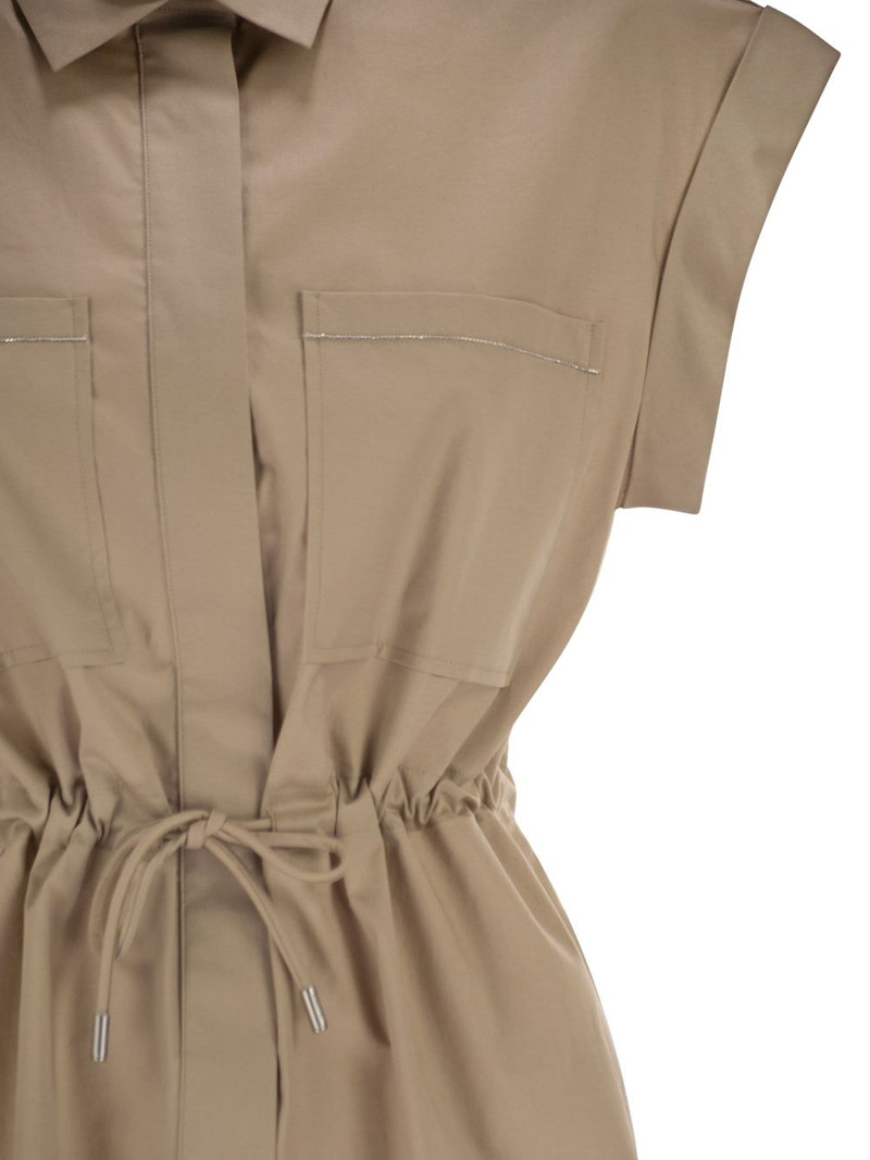 drawstring short-sleeve blouse 4