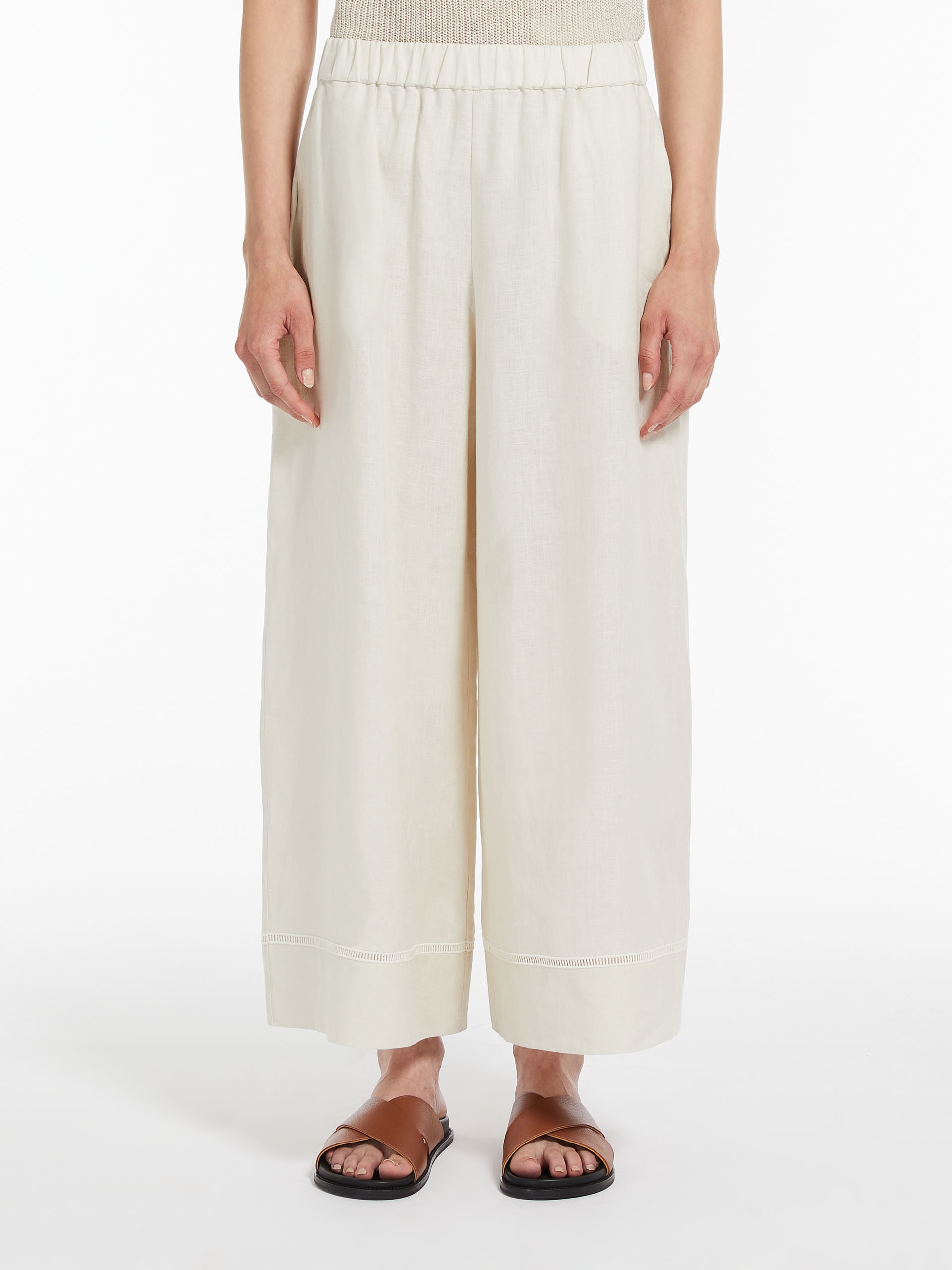 BRAMA Linen canvas trousers - 3