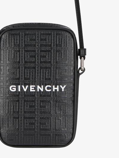 Givenchy G-ESSENTIALS SMARTPHONE POUCH IN 4G COATED CANVAS outlook