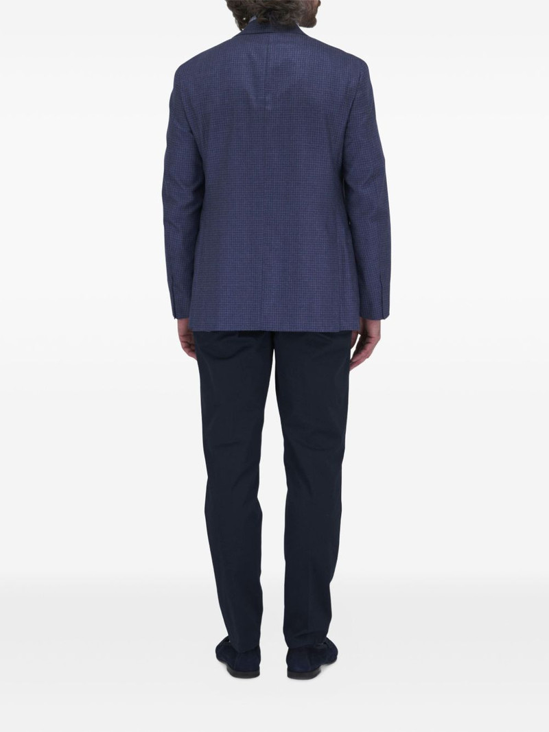 Canali checked blazer outlook