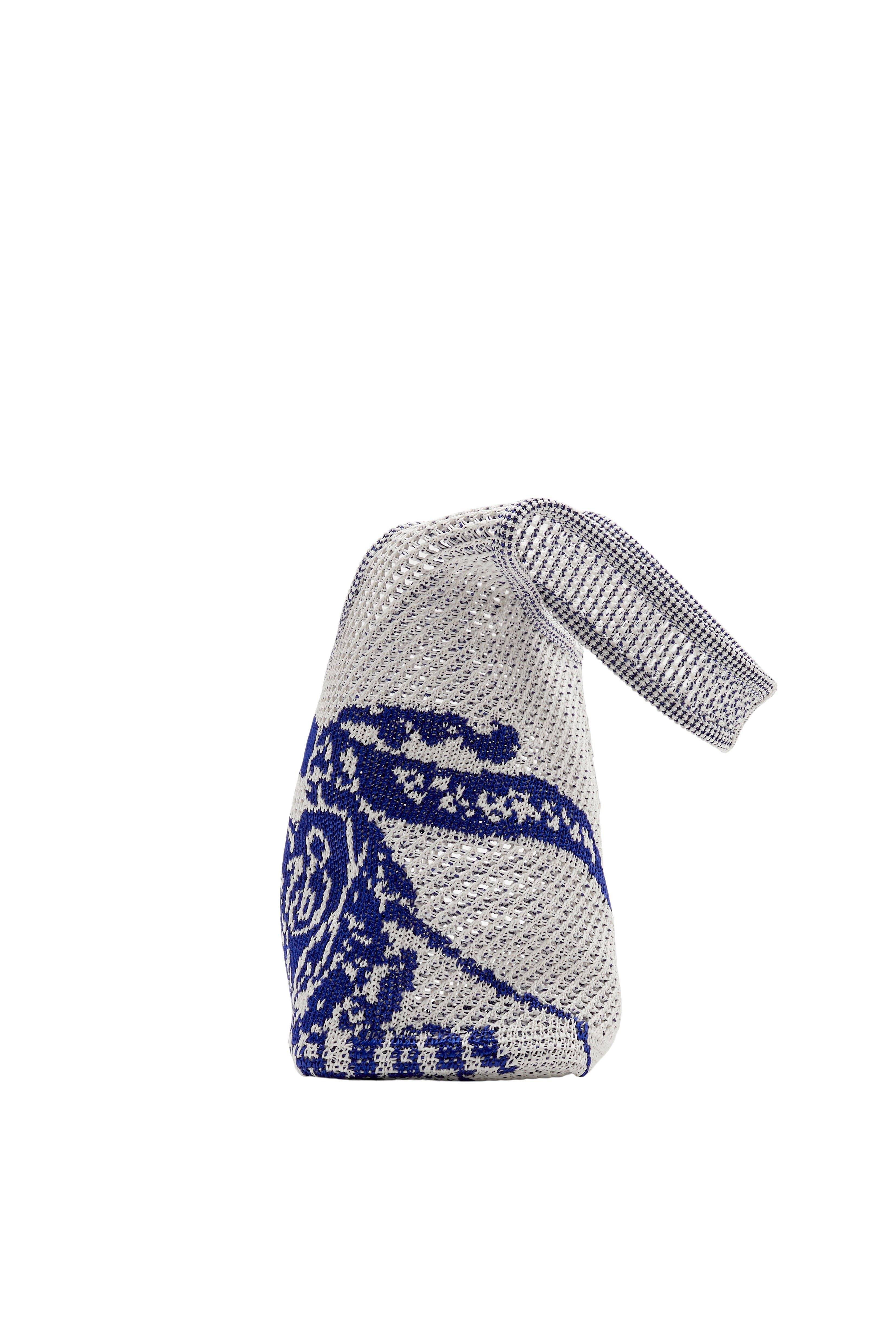 burberry Large EKD Crochet Bag in White at Nordstrom - 4