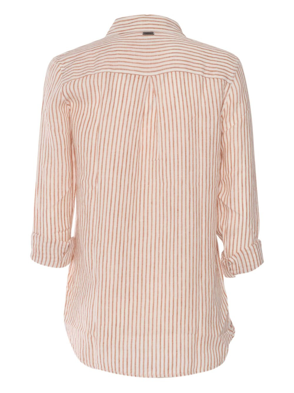 striped linen shirt - 2