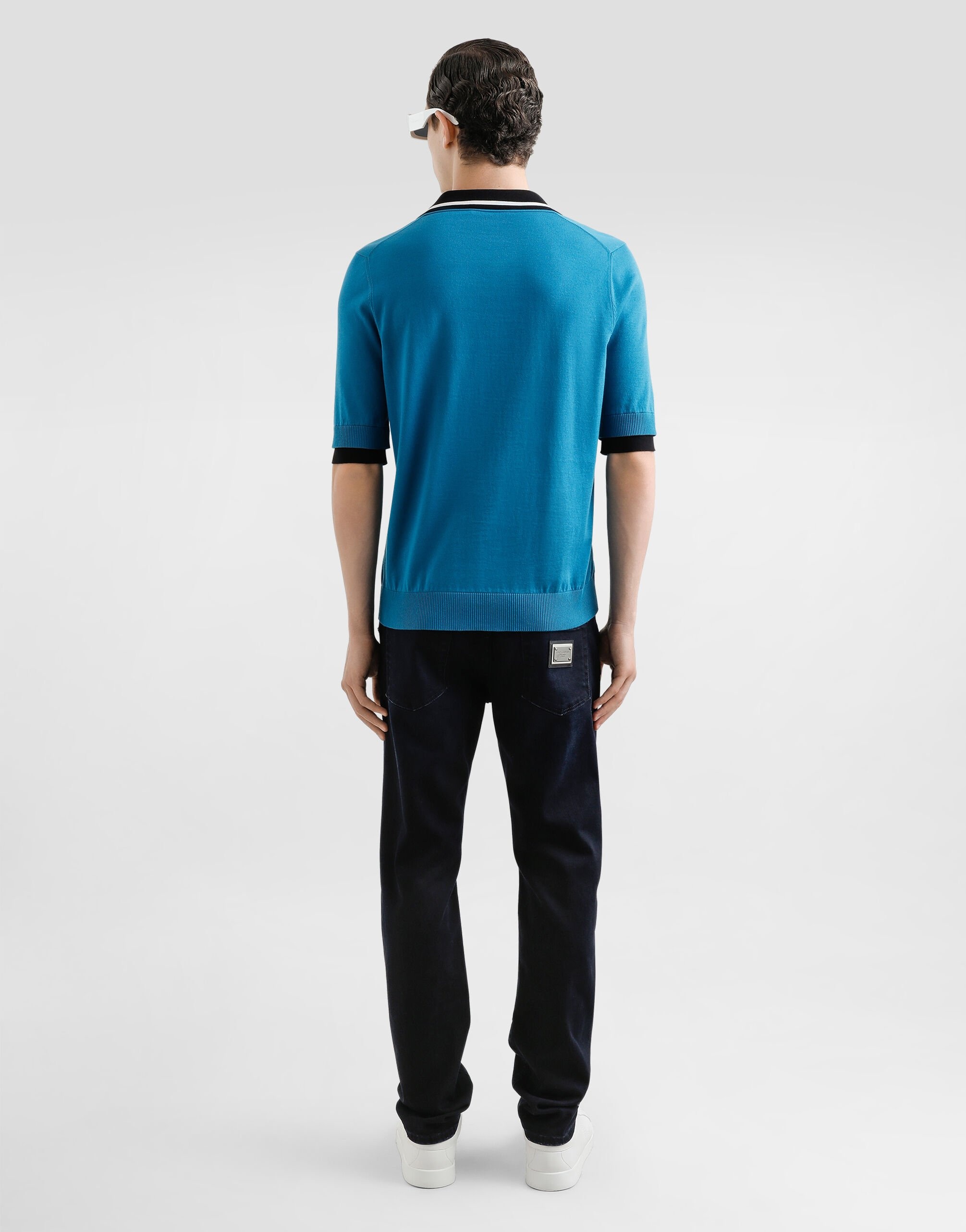 Skinny stretch cotton jeans with tag - 3
