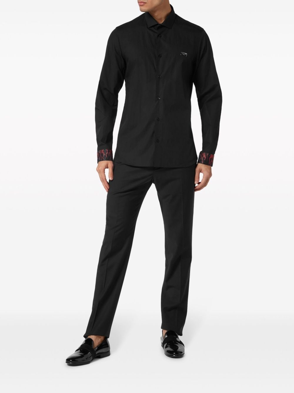 Sugar Daddy flame-trim shirt - 2