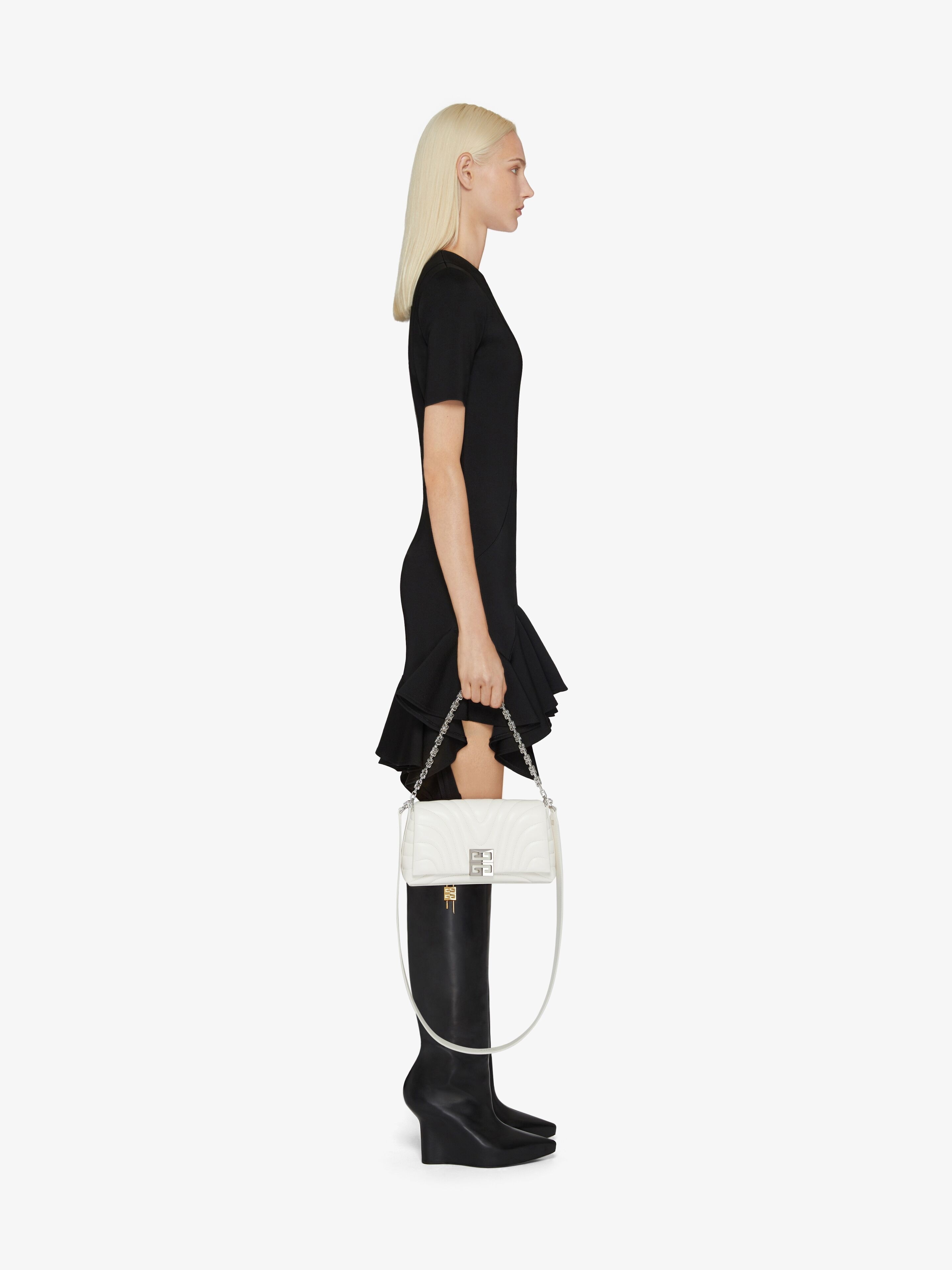 SMALL 4G SOFT BAG IN QUILTED LEATHER - 3