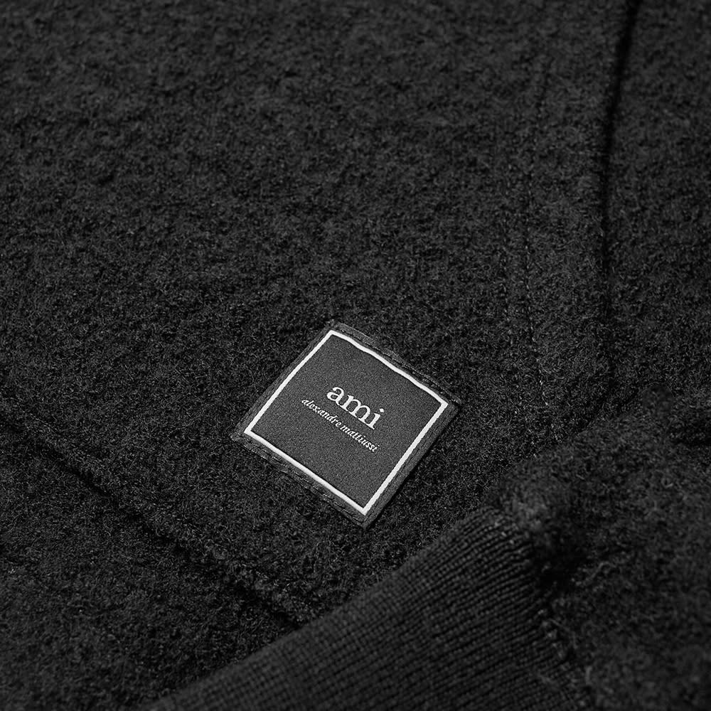 AMI Quarter Zip Patch Logo Wool Sweat - 2