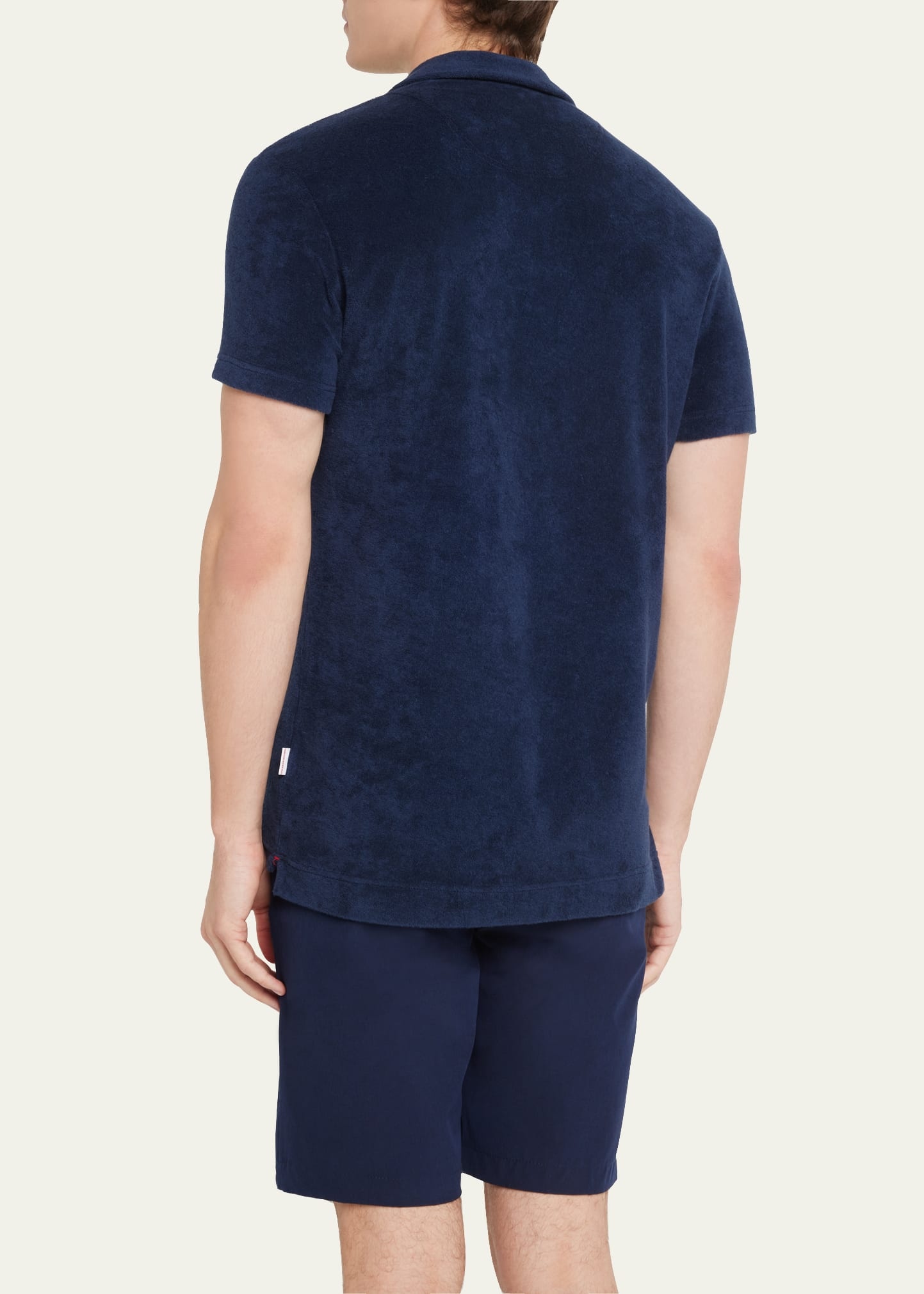 Men's Cotton Terry Polo Shirt - 3