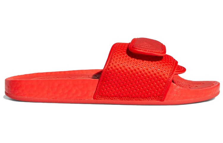 adidas Pharrell x Boost Slides 'Active Red' FY6140 - 2