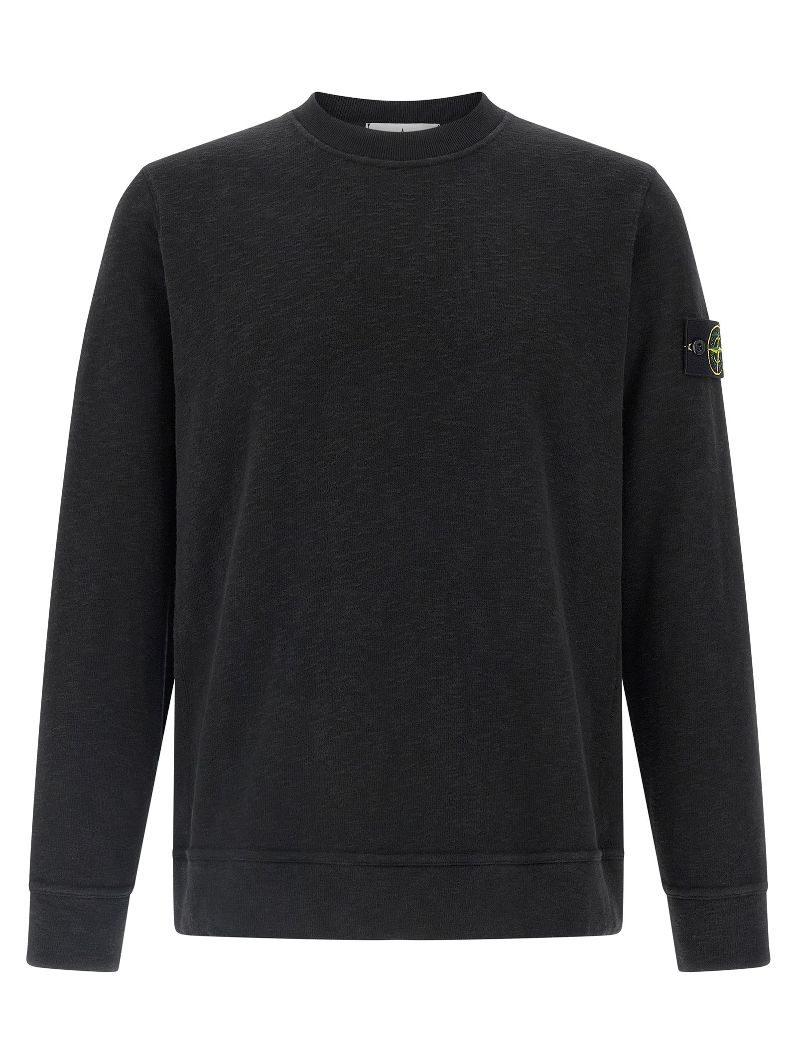 Cotton Sweatshirt Black - 1