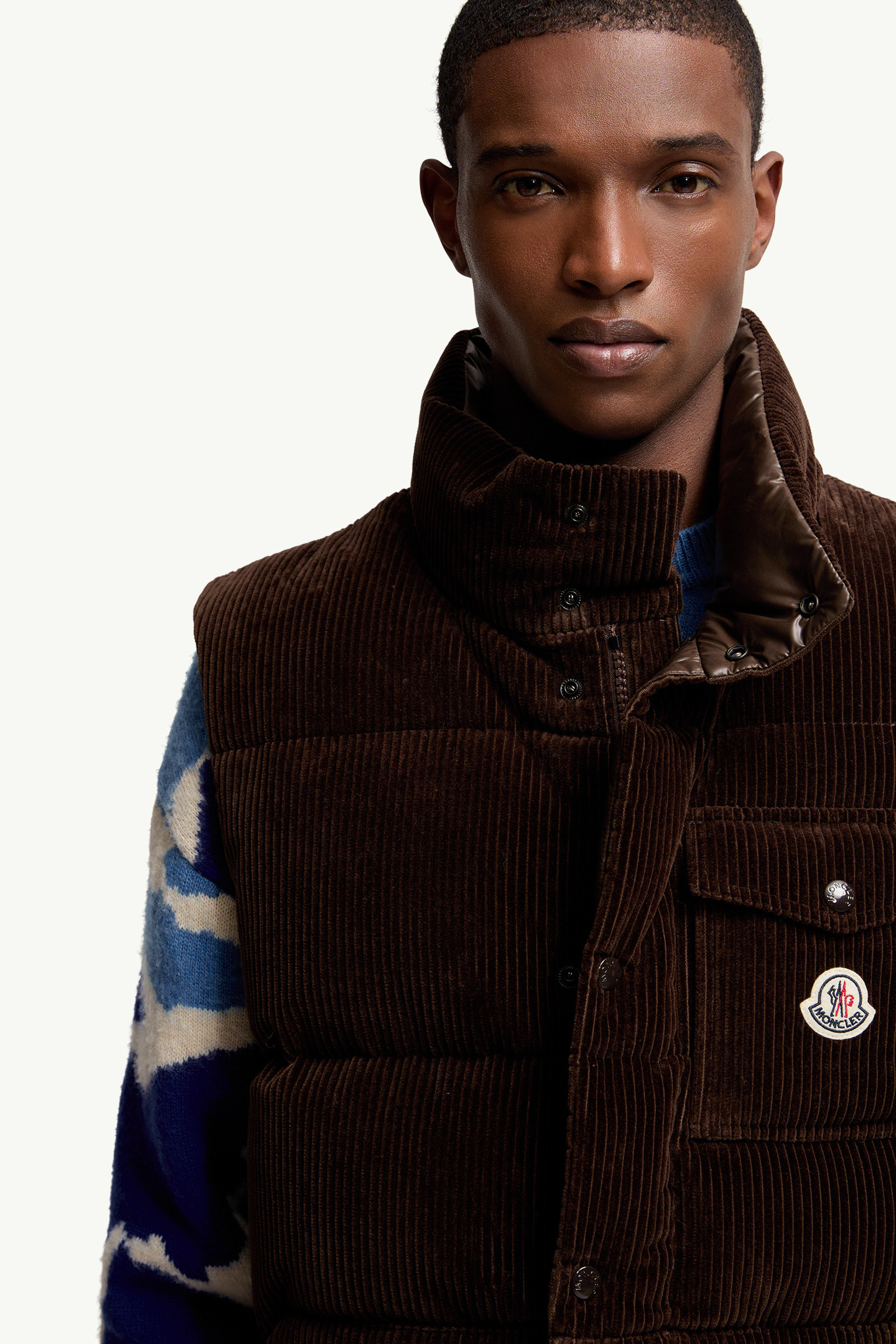 Agen Corduroy Down Vest - 6